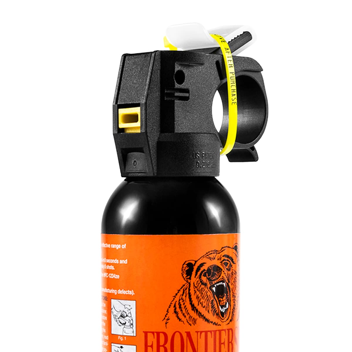 Газовий балончик Sabre проти ведмедів, вовків та кабанів Red Frontiersman Bear Spray 272 мл - конус (DE)