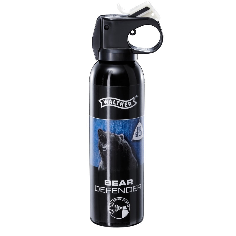 Gaz pieprzowy na niedźwiedzie Walther ProSecur Bear Defender 225 ml - stożek (DE)