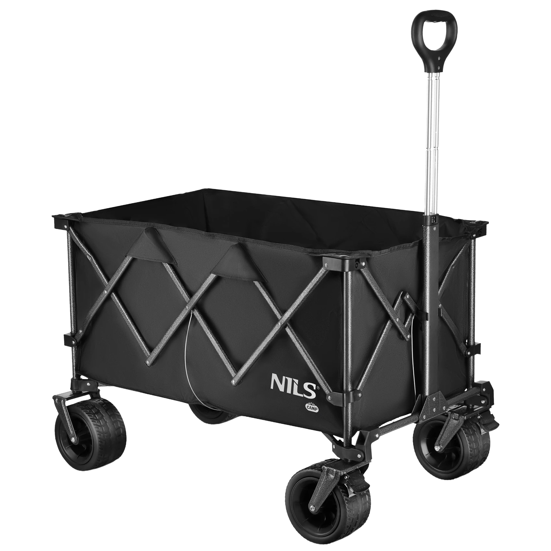 Wózek transportowy Nils Camp XXL NC2604 180 l - Czarny