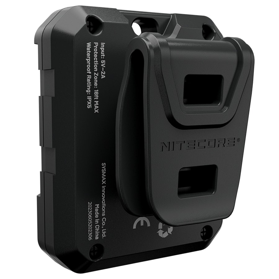 Bezprzewodowy odstraszacz komarów Nitecore EMR05 Tac - Black
