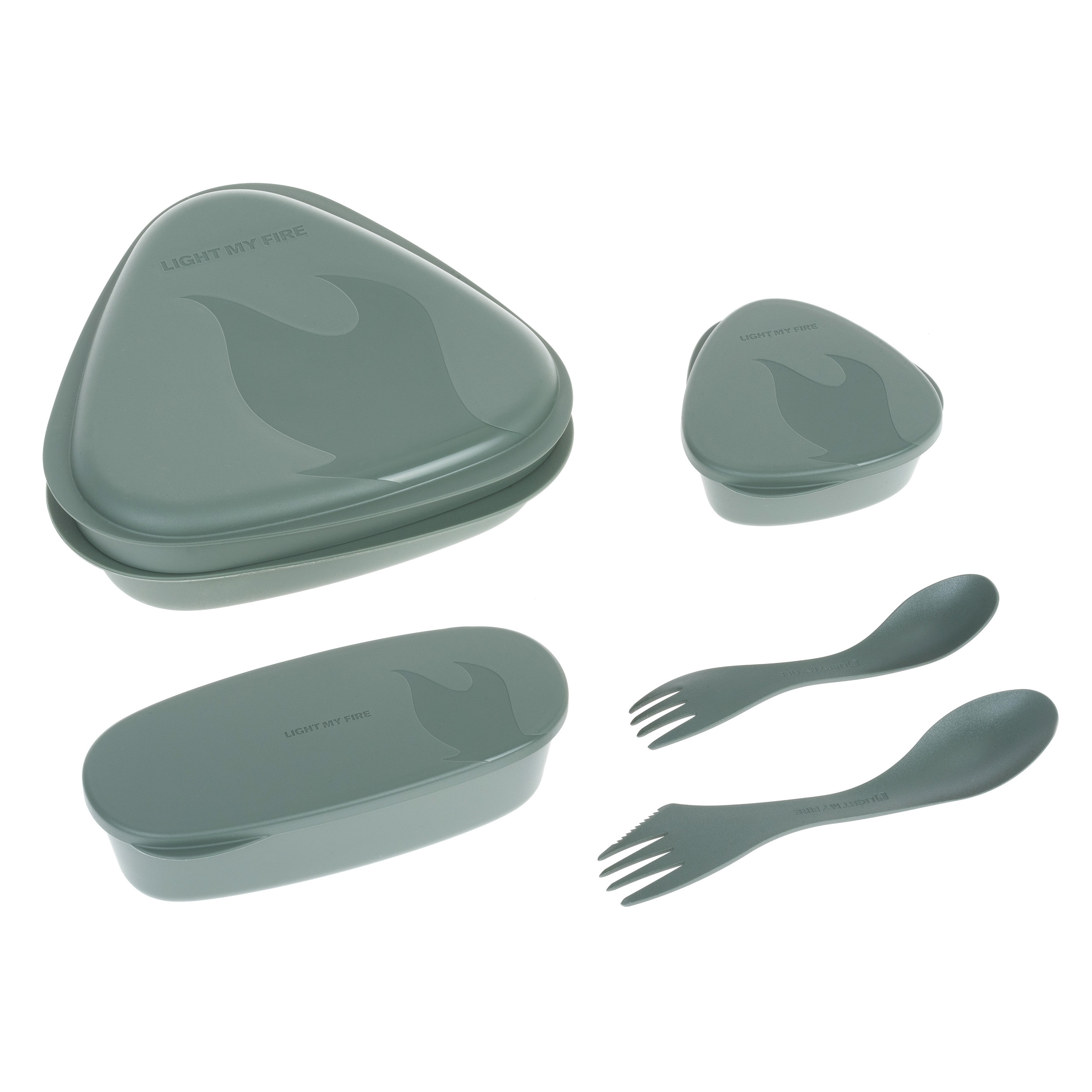 Набір посуду Light My Fire LunchKit 2.0 - Sage Green