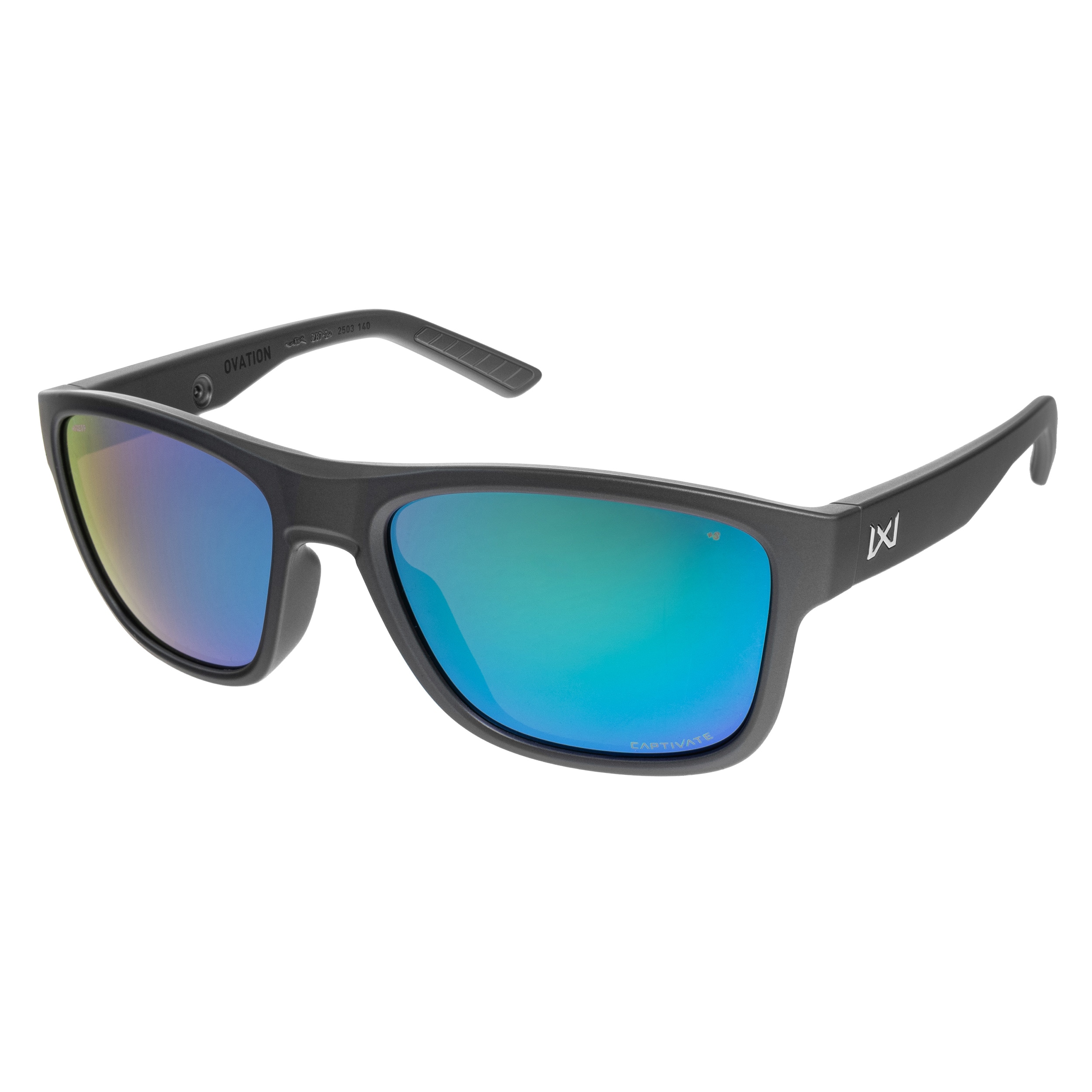 Окуляри Wiley X Ovation - Captive Polarized Green Mirror/Matte Graphite