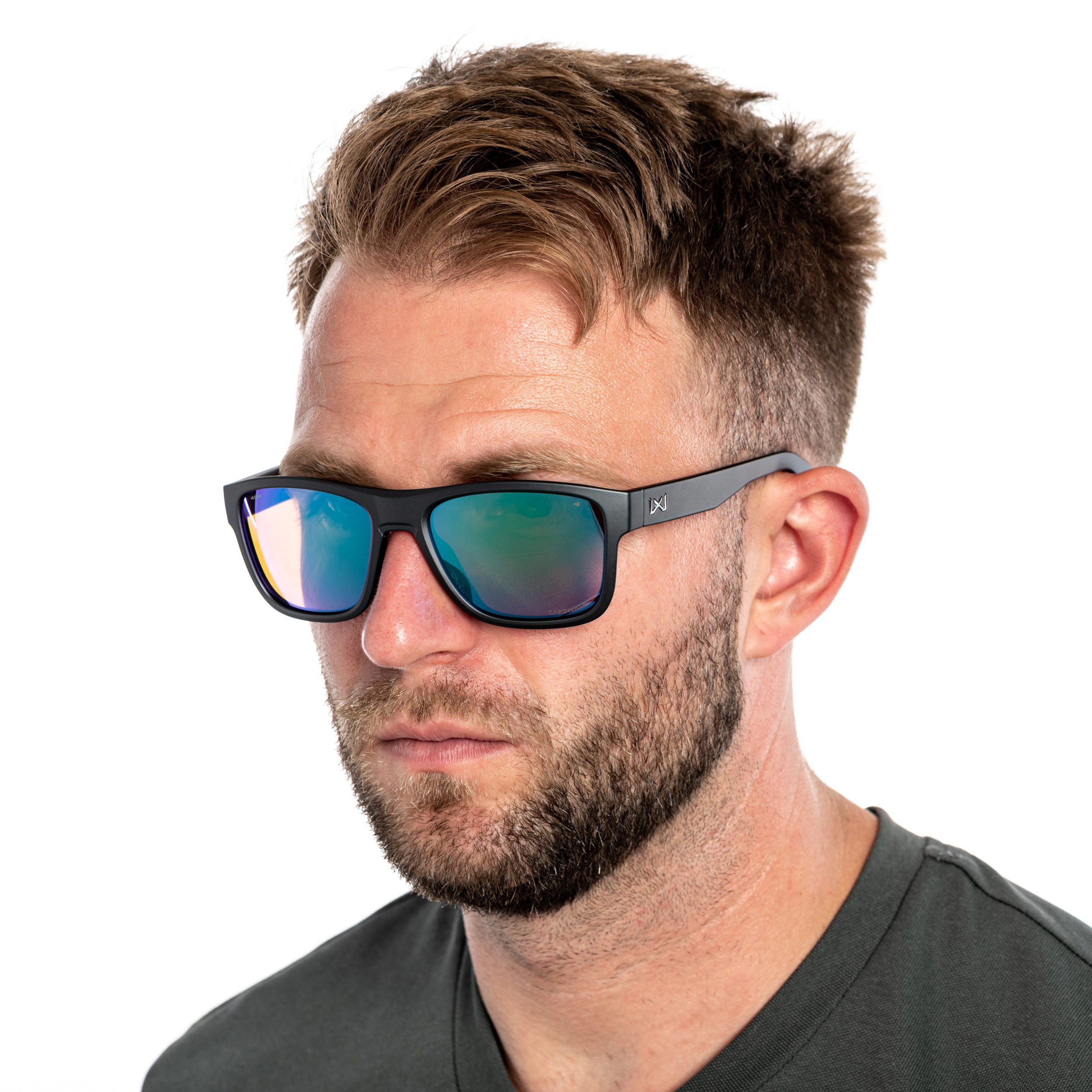 Окуляри Wiley X Ovation - Captive Polarized Green Mirror/Matte Graphite