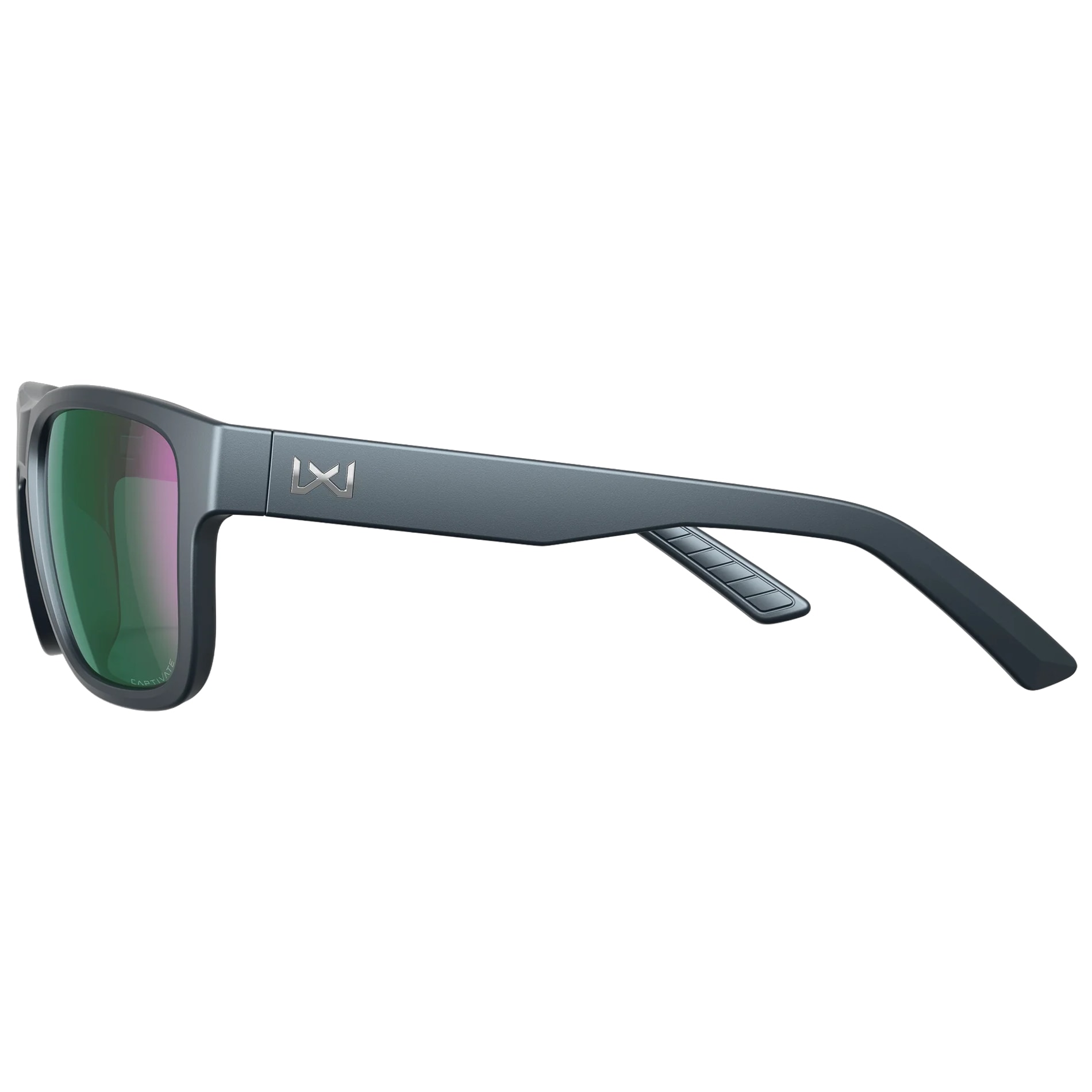 Okulary Wiley X Ovation - Captive Polarized Green Mirror/Matte Graphite