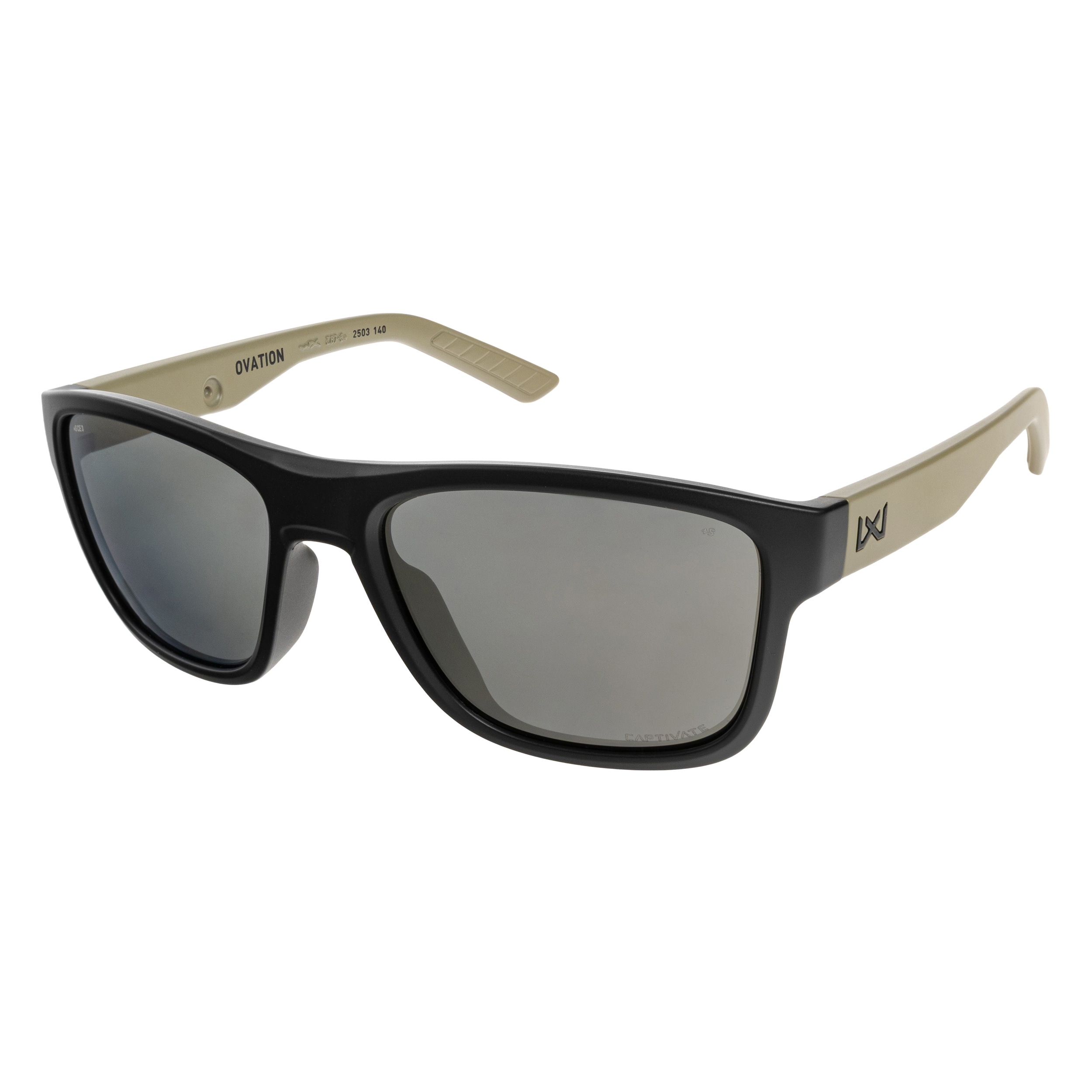 Окуляри Wiley X Ovation - Captive Tungsten Mirror/Matte Black Tan