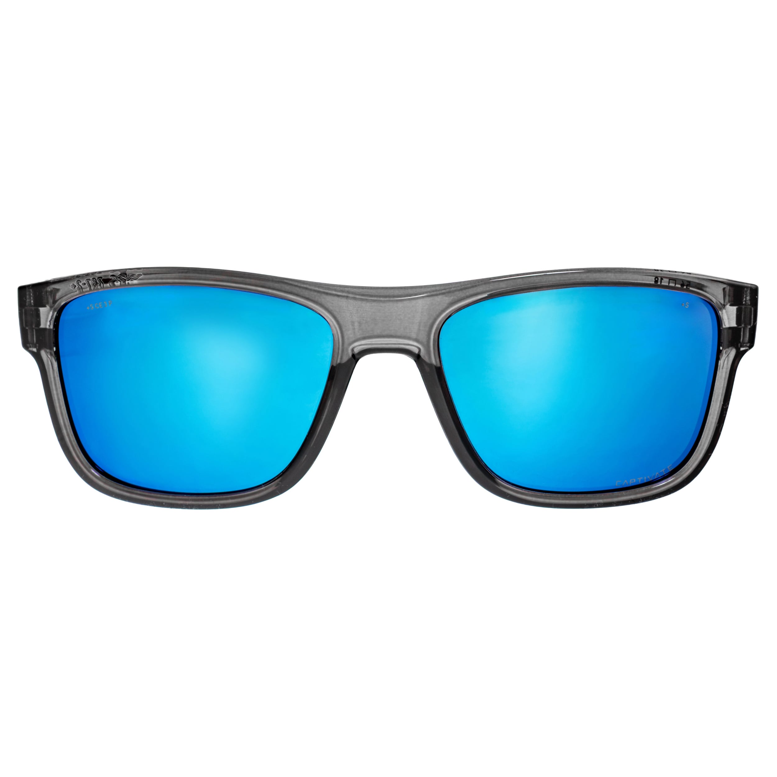 Okulary Wiley X Ovation - Captive Polarized Blue Mirror/Gloss Crystal Dark Grey