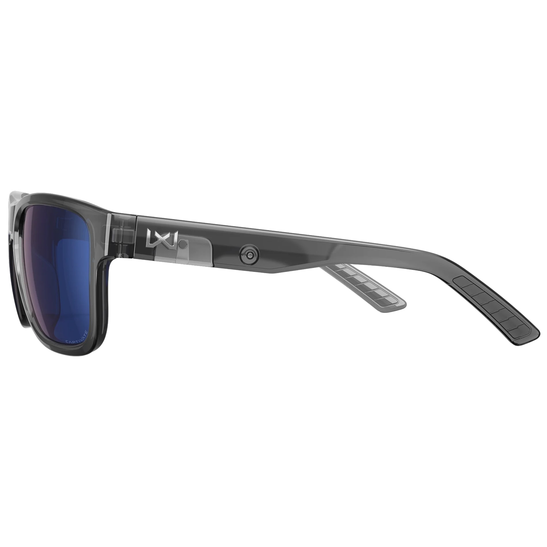 Okulary Wiley X Ovation - Captive Polarized Blue Mirror/Gloss Crystal Dark Grey