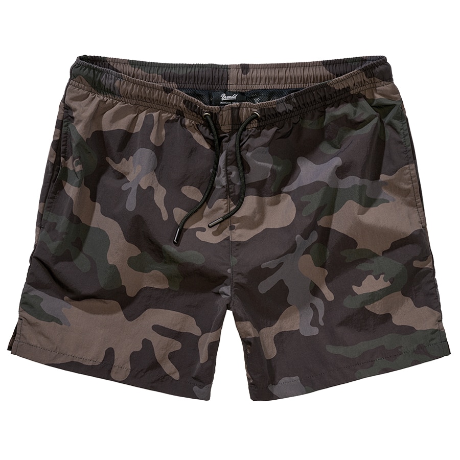 Шорти для плавання Brandit Swimshorts Basic - Dark Camo