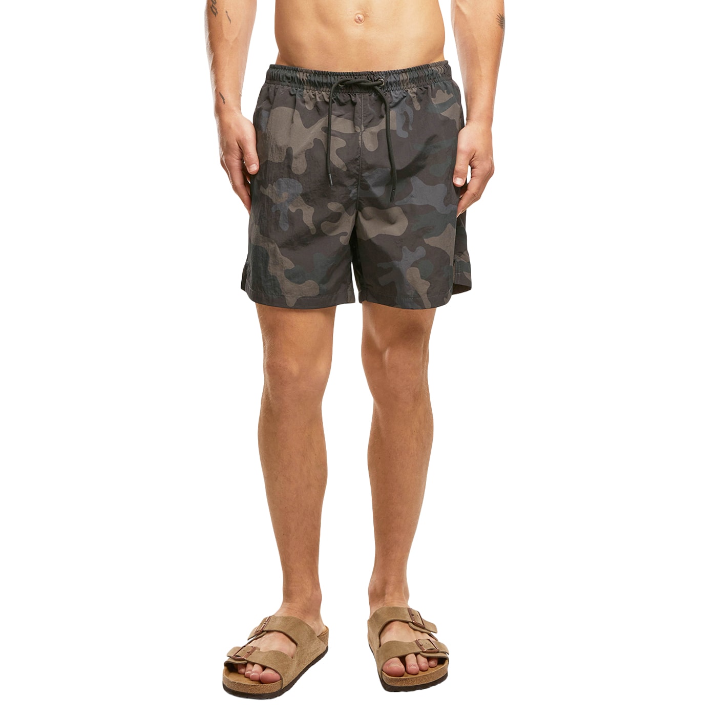 Шорти для плавання Brandit Swimshorts Basic - Dark Camo