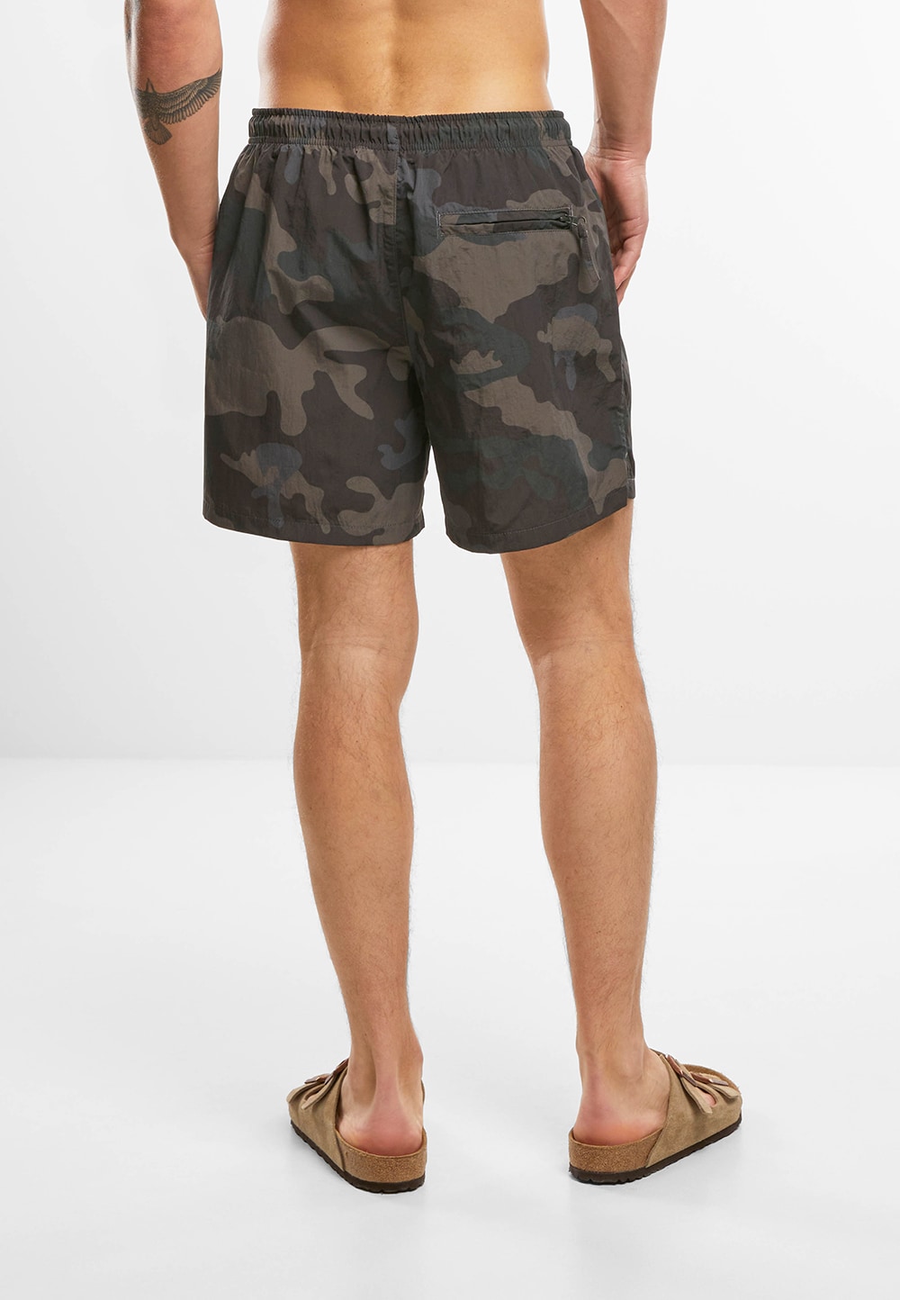 Шорти для плавання Brandit Swimshorts Basic - Dark Camo