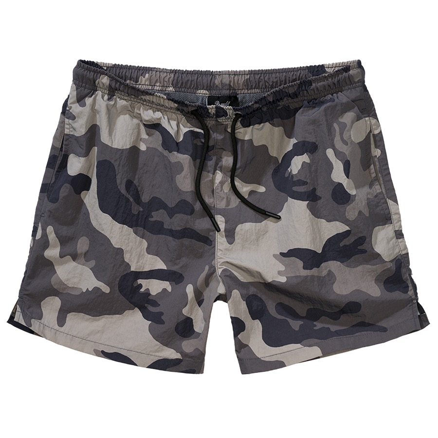 Шорти для плавання Brandit Swimshorts Basic - Grey Camo