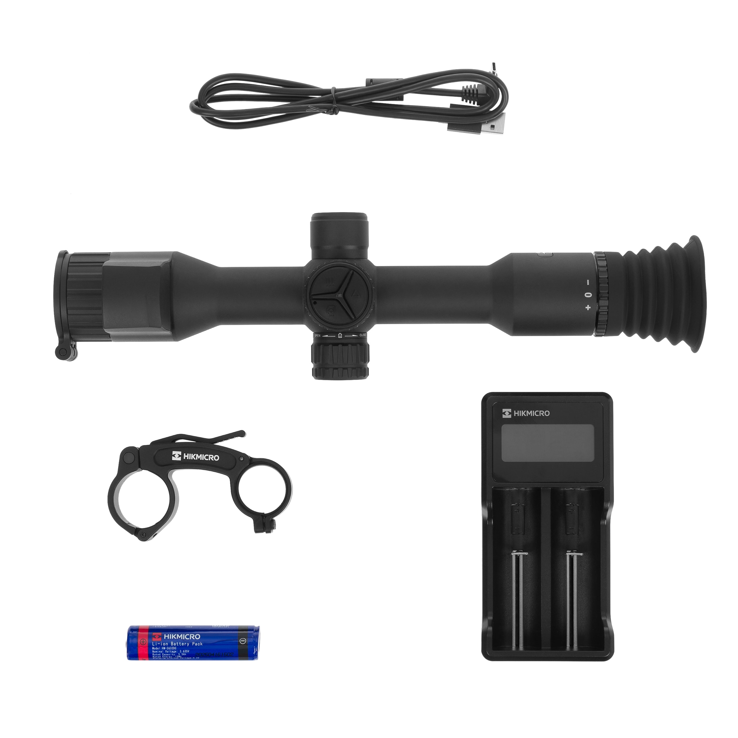 Luneta noktowizyjna Hikvision Hikmicro Alpex 4K A40EL LRF Lite