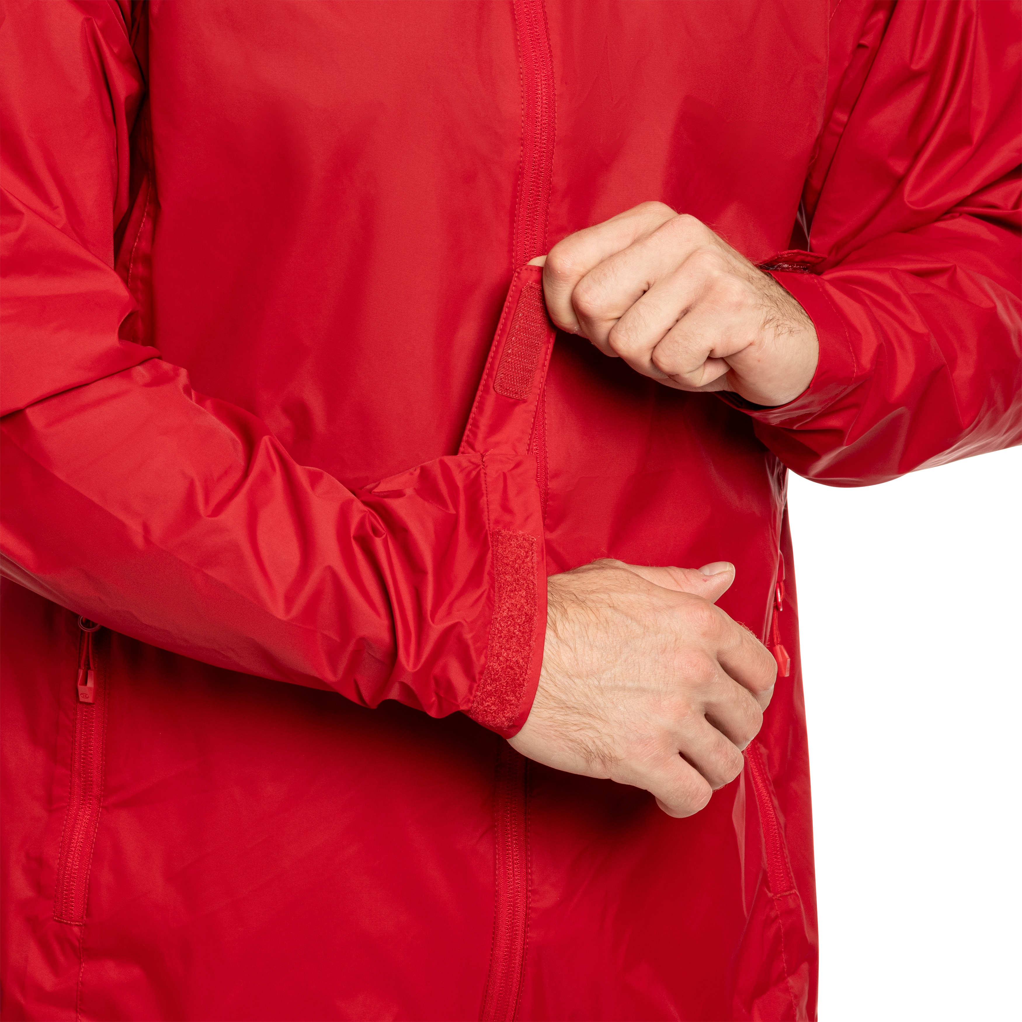 Kurtka Highlander Outdoor Stow & Go Pack Away V2 - Red