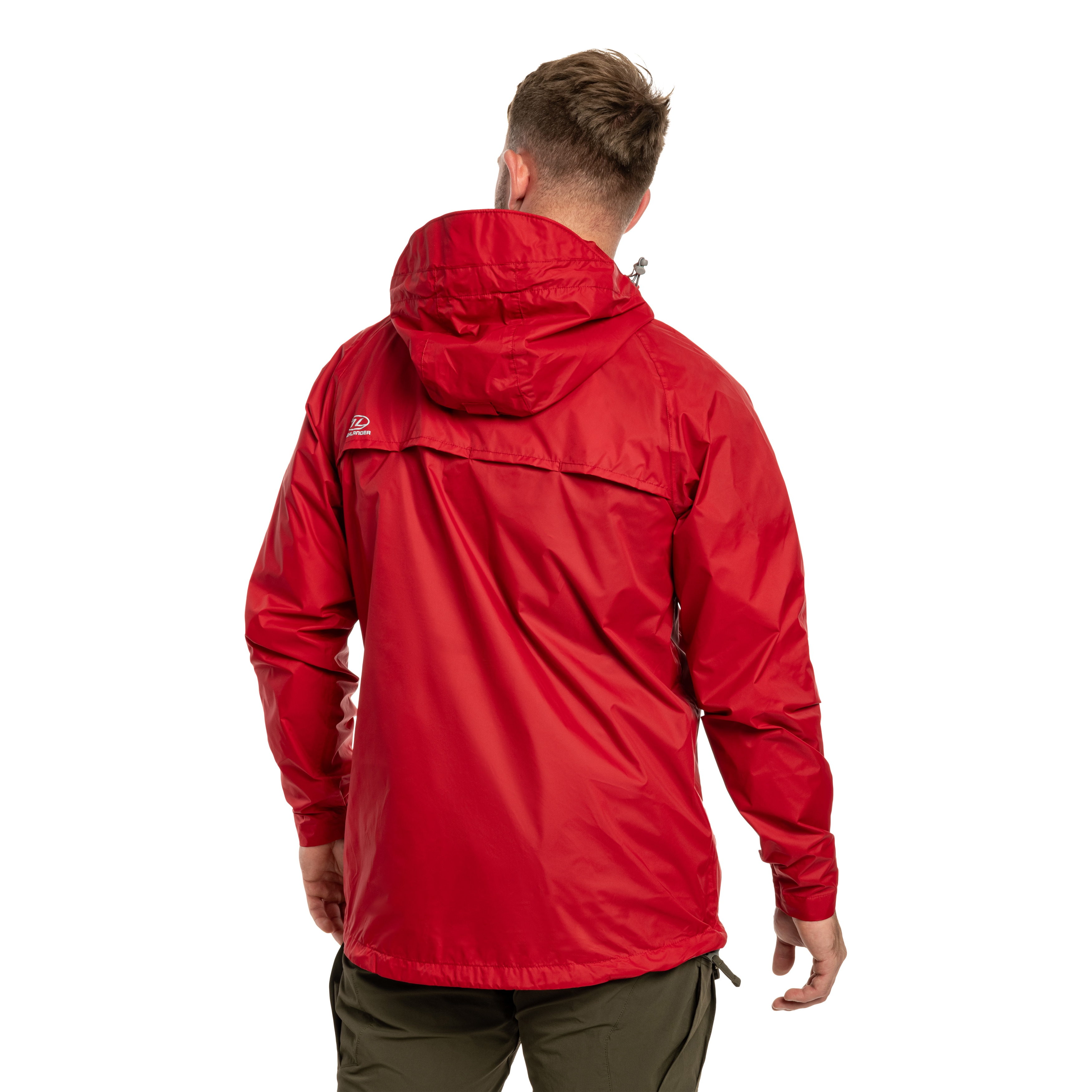 Kurtka Highlander Outdoor Stow & Go Pack Away V2 - Red