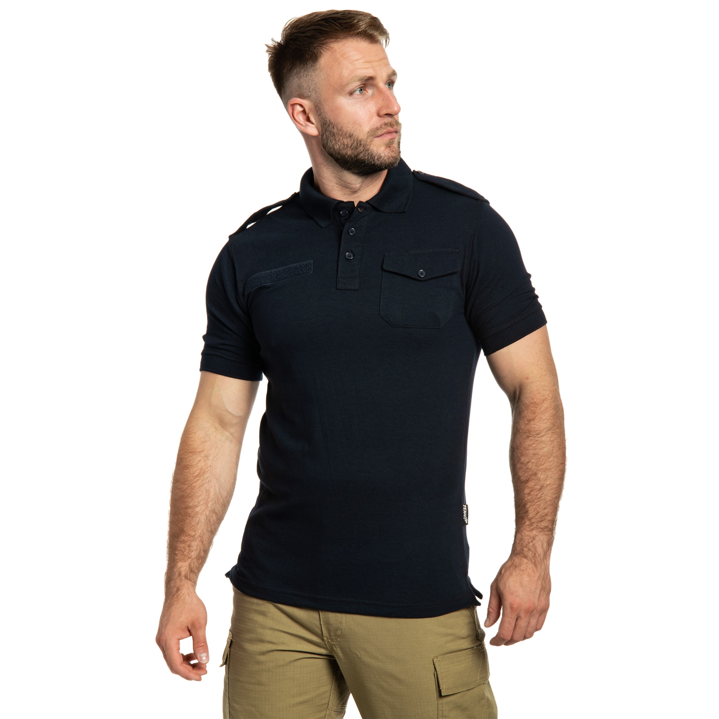 Koszulka polo Texar Police - Navy Blue