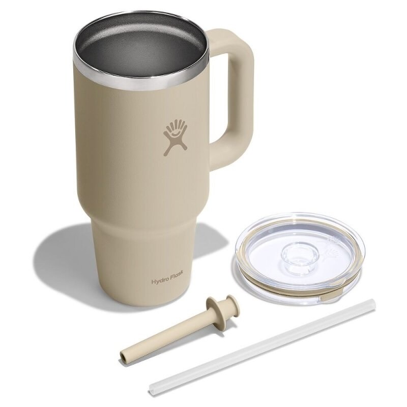 Kubek termiczny Hydro Flask All Around Travel Tumbler 946 ml - Oat/Clear