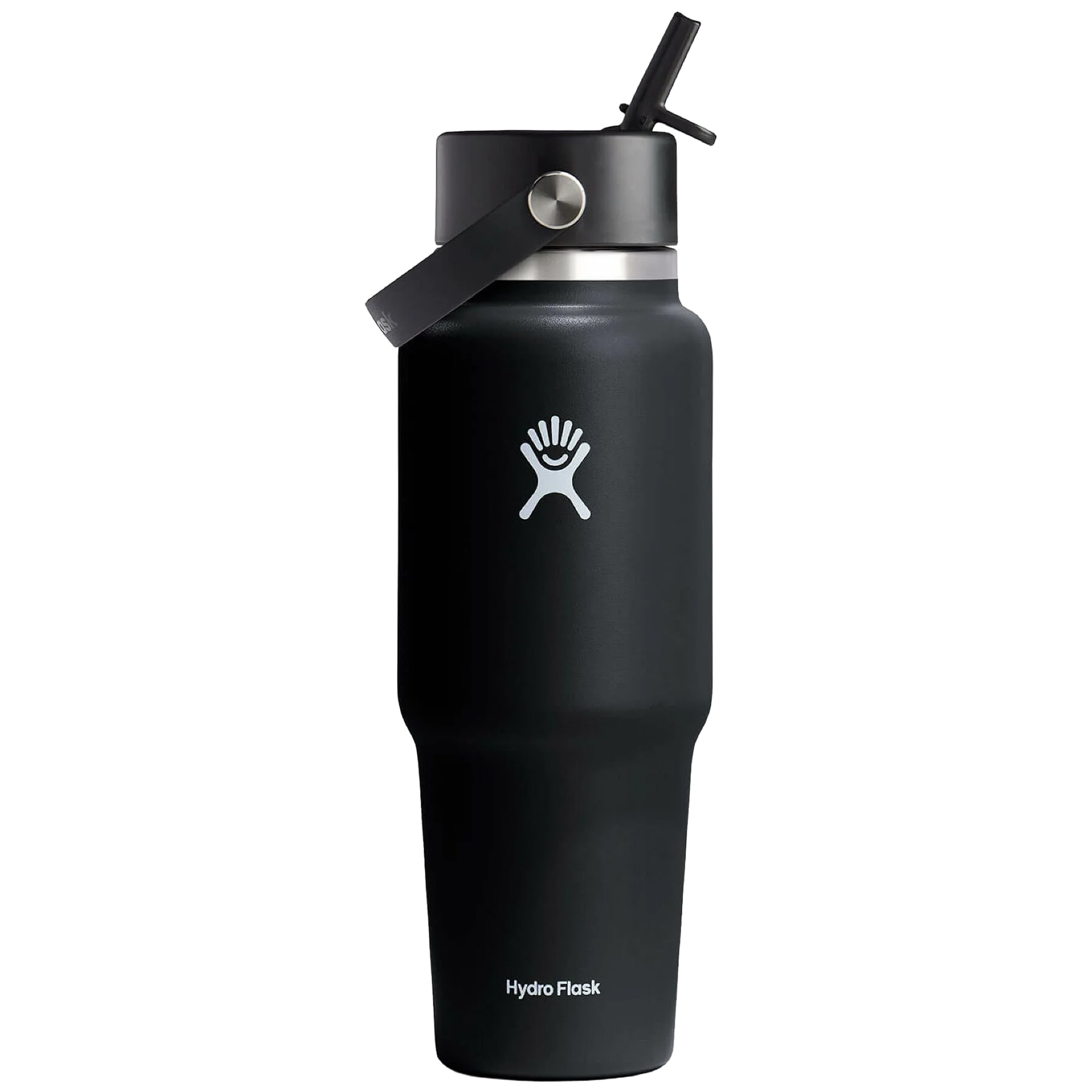 Butelka termiczna Hydro Flask Wide Flex Straw Travel Bottle 946 ml - Black