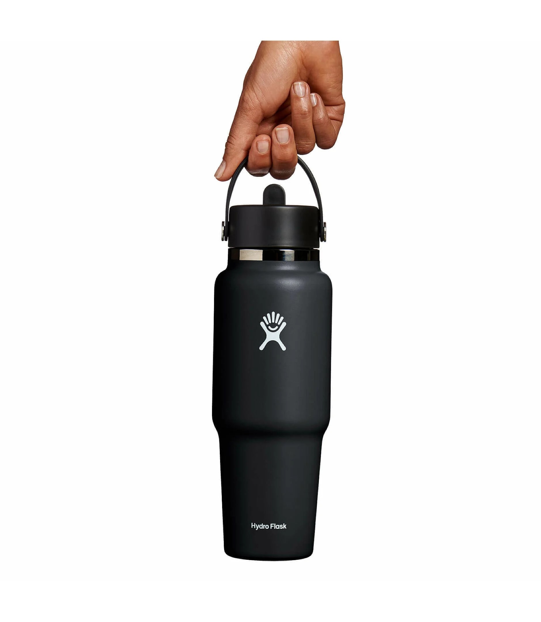 Butelka termiczna Hydro Flask Wide Flex Straw Travel Bottle 946 ml - Black