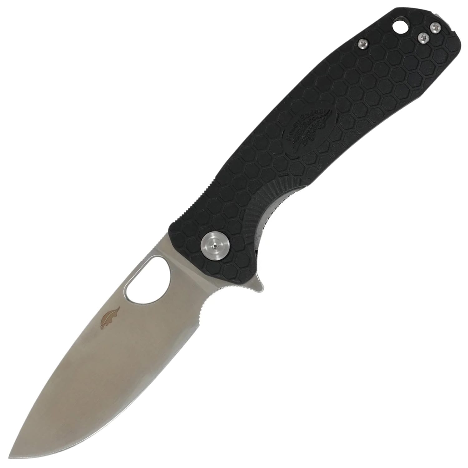 Складаний ніж Honey Badger Drop-Point Flipper Medium 8Cr13MoV  - Black