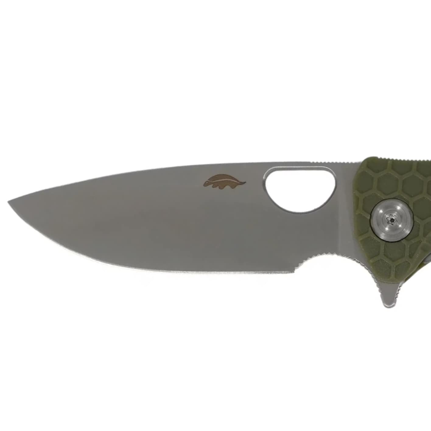 Складаний ніж Honey Badger Drop-Point Flipper Medium 8Cr13MoV - Green