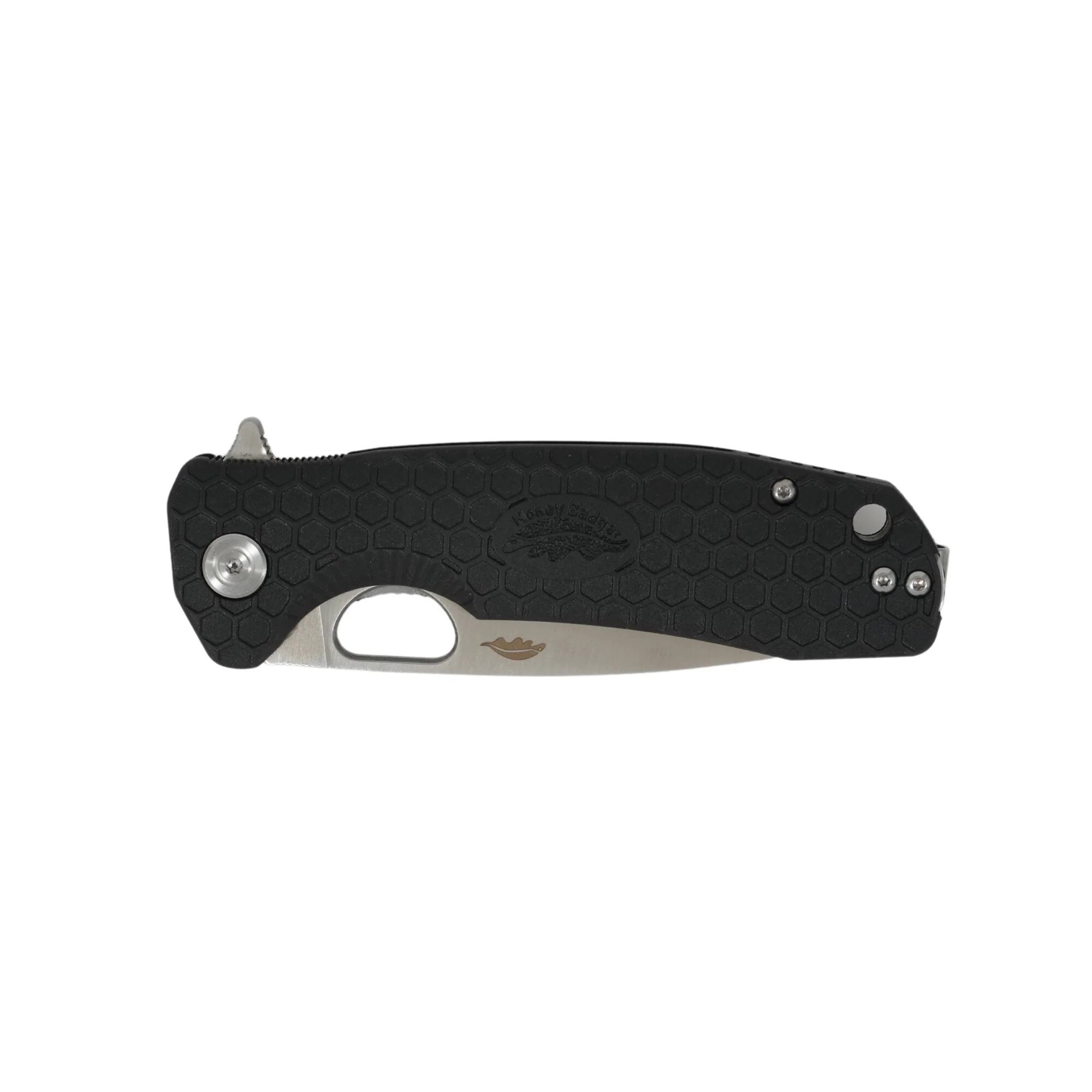 Складаний ніж Honey Badger Drop-Point Flipper Small 8Cr13MoV - Black