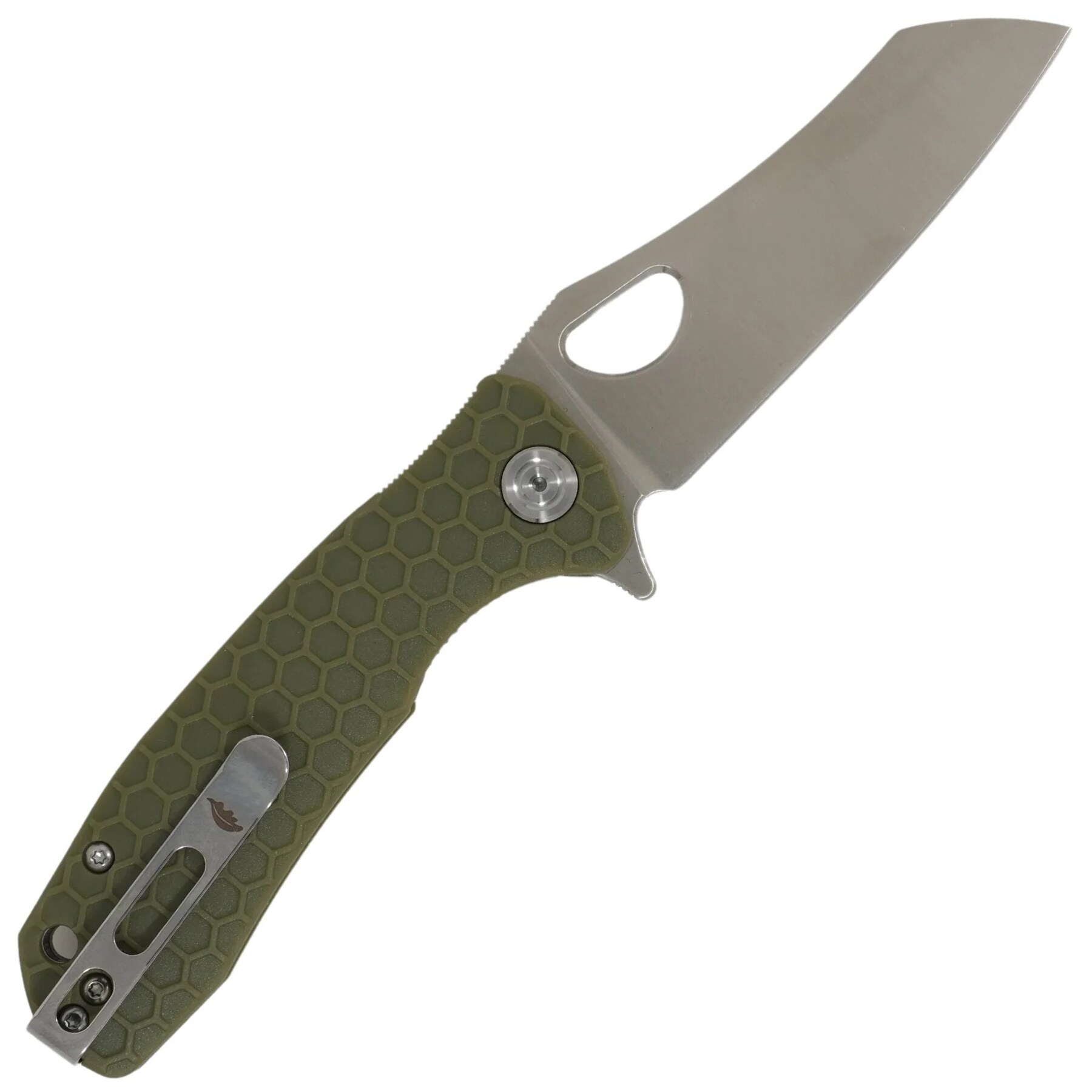 Nóż składany Honey Badger Wharncleaver D2 Large - Green
