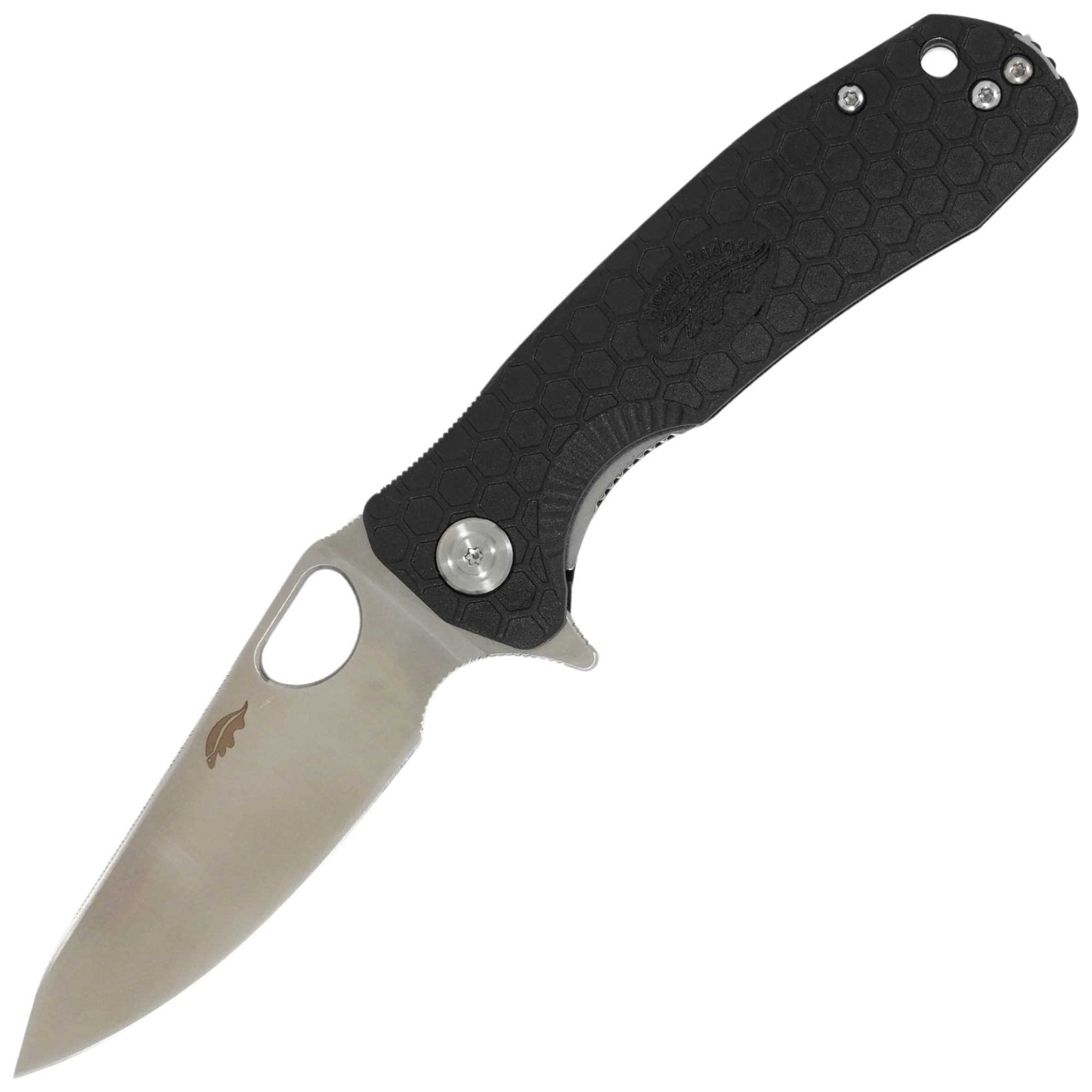 Nóż składany Honey Badger Leaf Large 8Cr13MoV - Black
