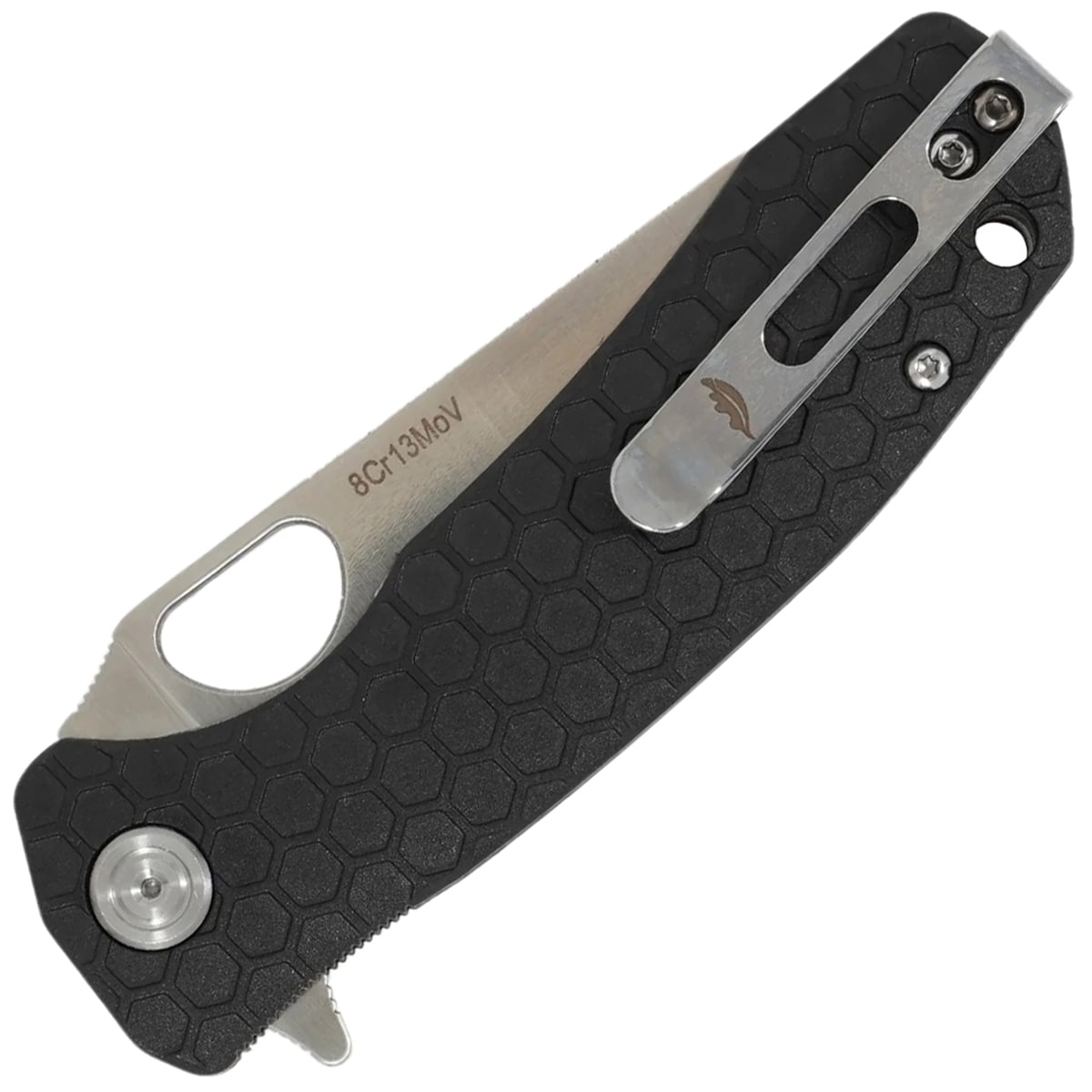 Nóż składany Honey Badger Leaf Large 8Cr13MoV - Black
