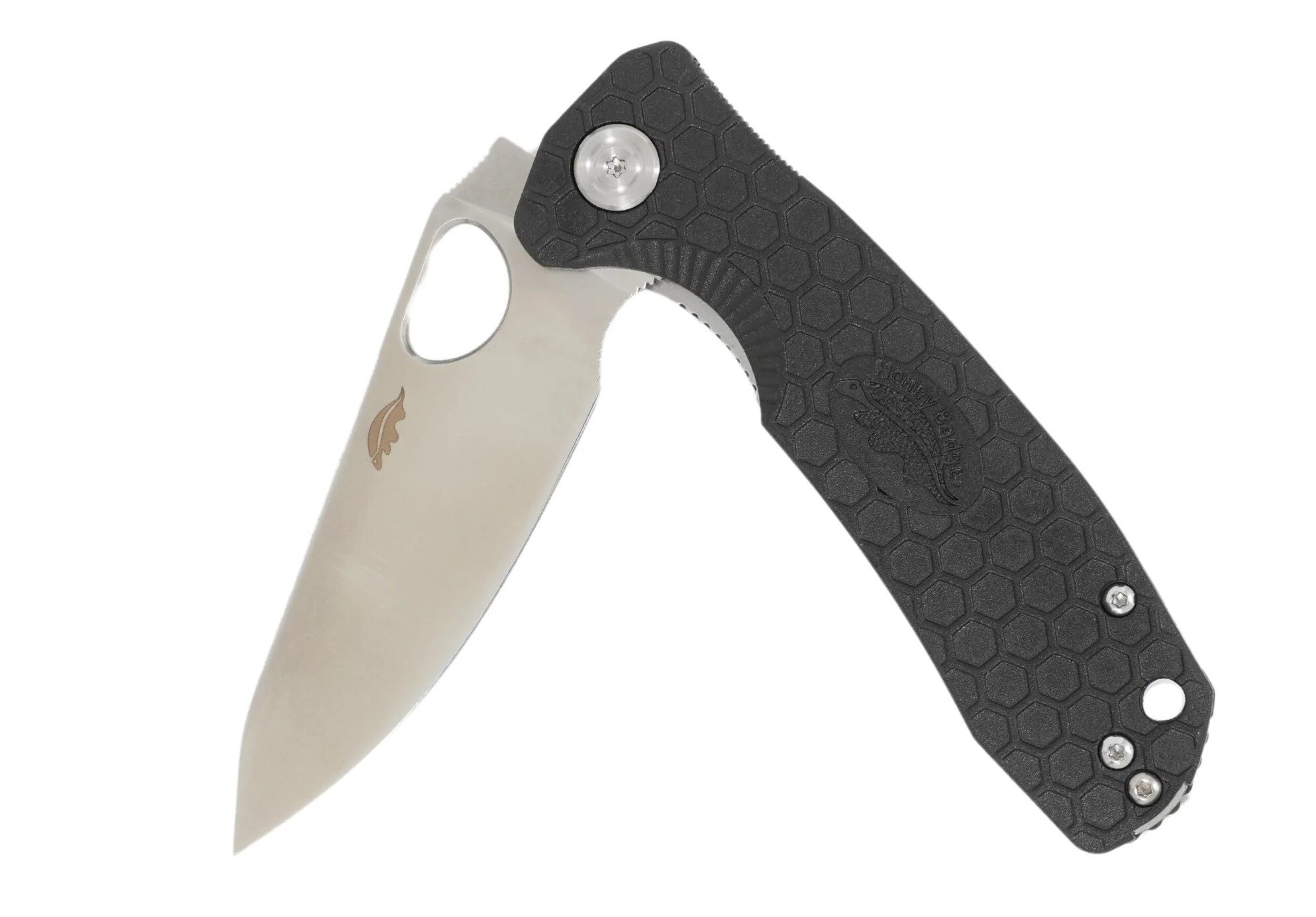 Nóż składany Honey Badger Leaf Large 8Cr13MoV - Black