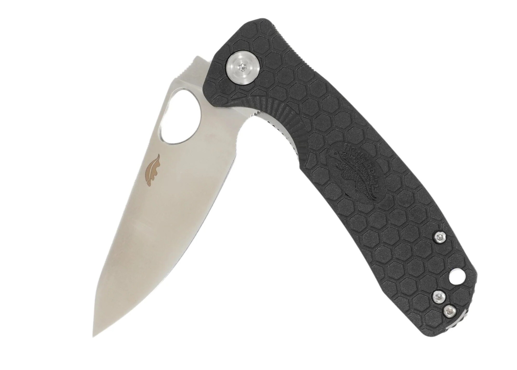 Nóż składany Honey Badger Leaf Medium 8Cr13MoV - Black