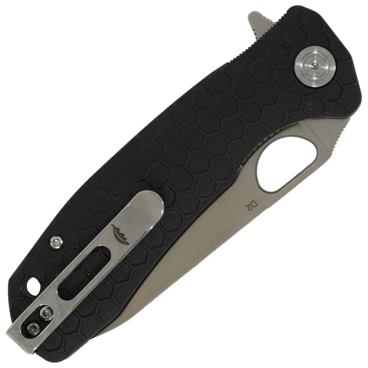 Nóż składany Honey Badger Leaf Medium D2 - Black