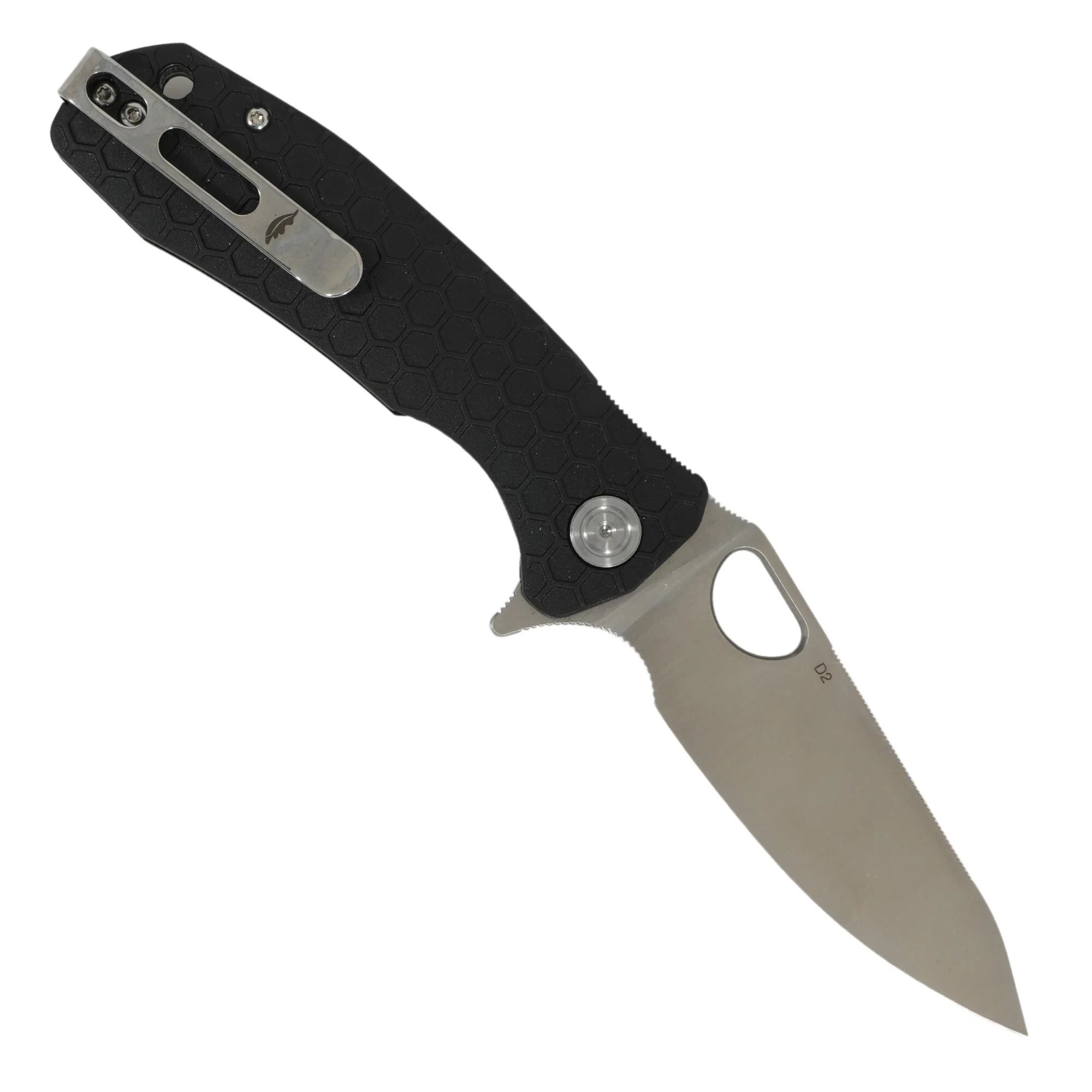 Nóż składany Honey Badger Leaf Medium D2 - Black