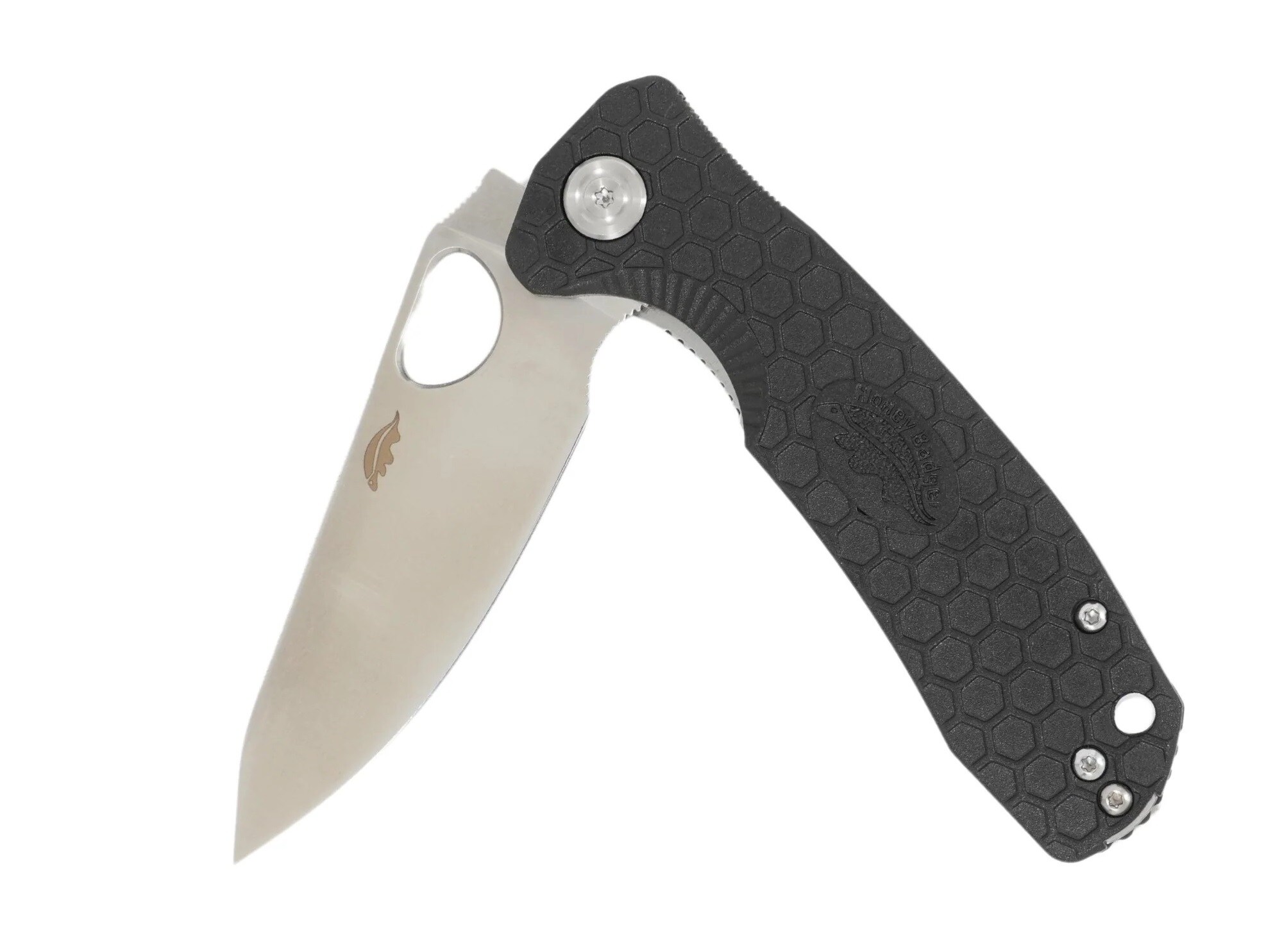 Nóż składany Honey Badger Leaf Small 8Cr13MoV - Black