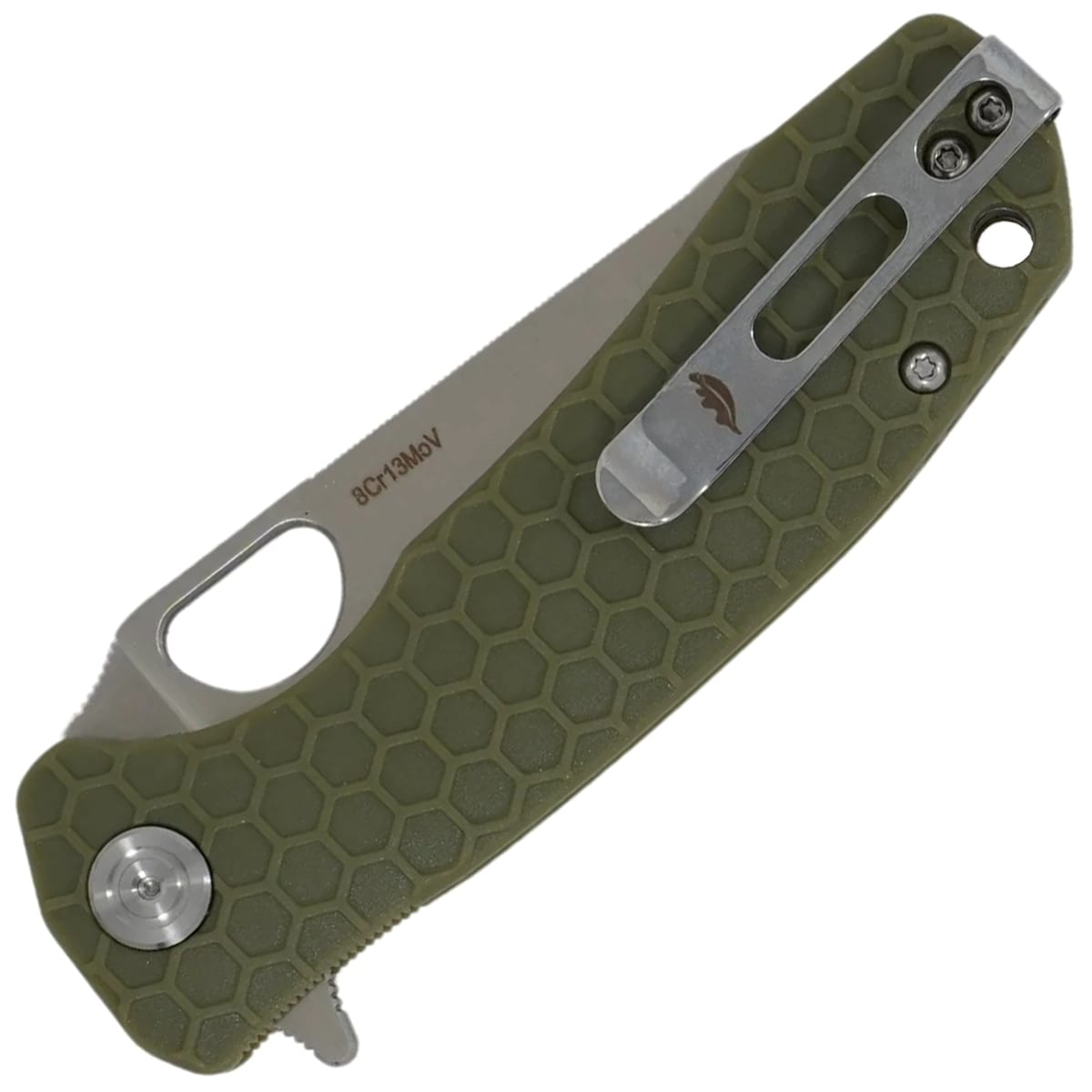 Nóż składany Honey Badger Leaf Small 8Cr13MoV - Green