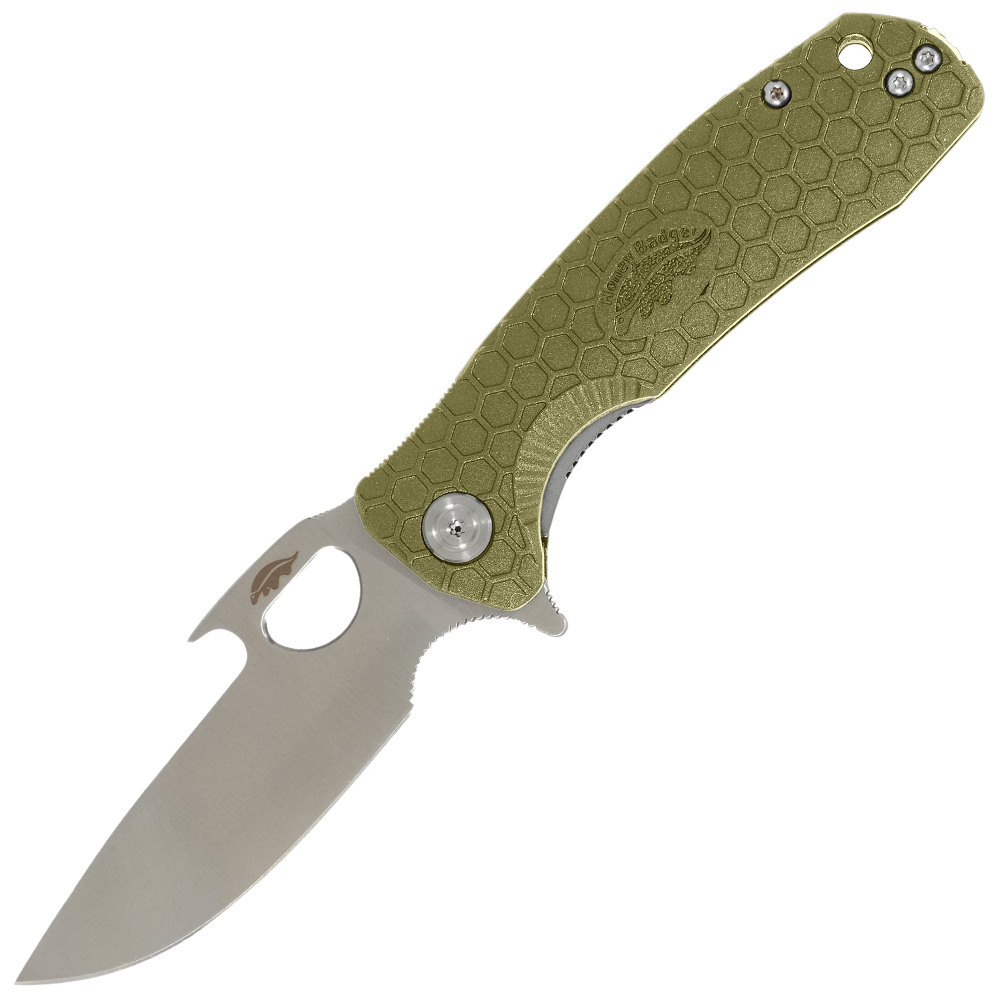 Складаний ніж Honey Badger Opener Medium - Green