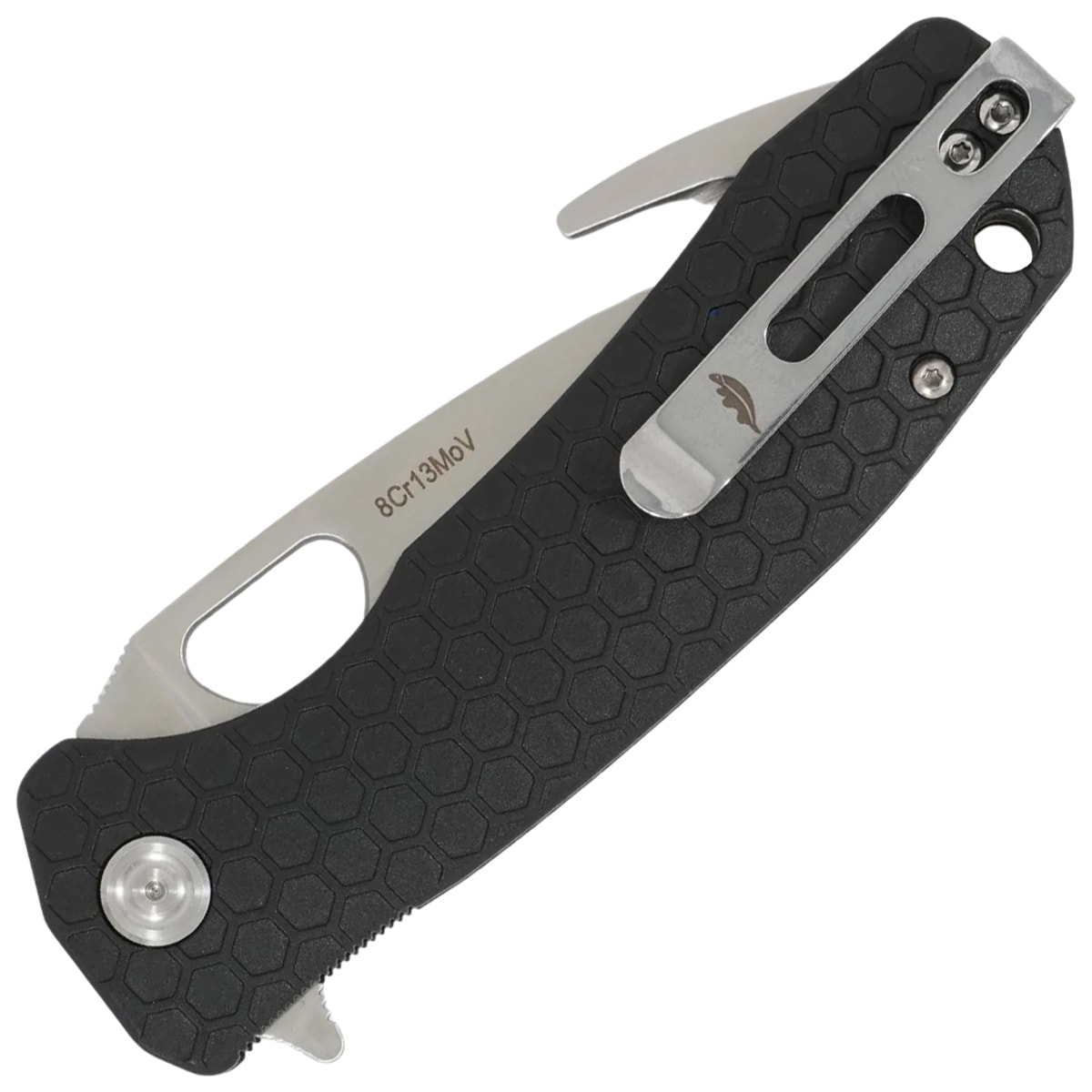 Nóż składany Honey Badger Hook Large 8Cr13MoV - Black