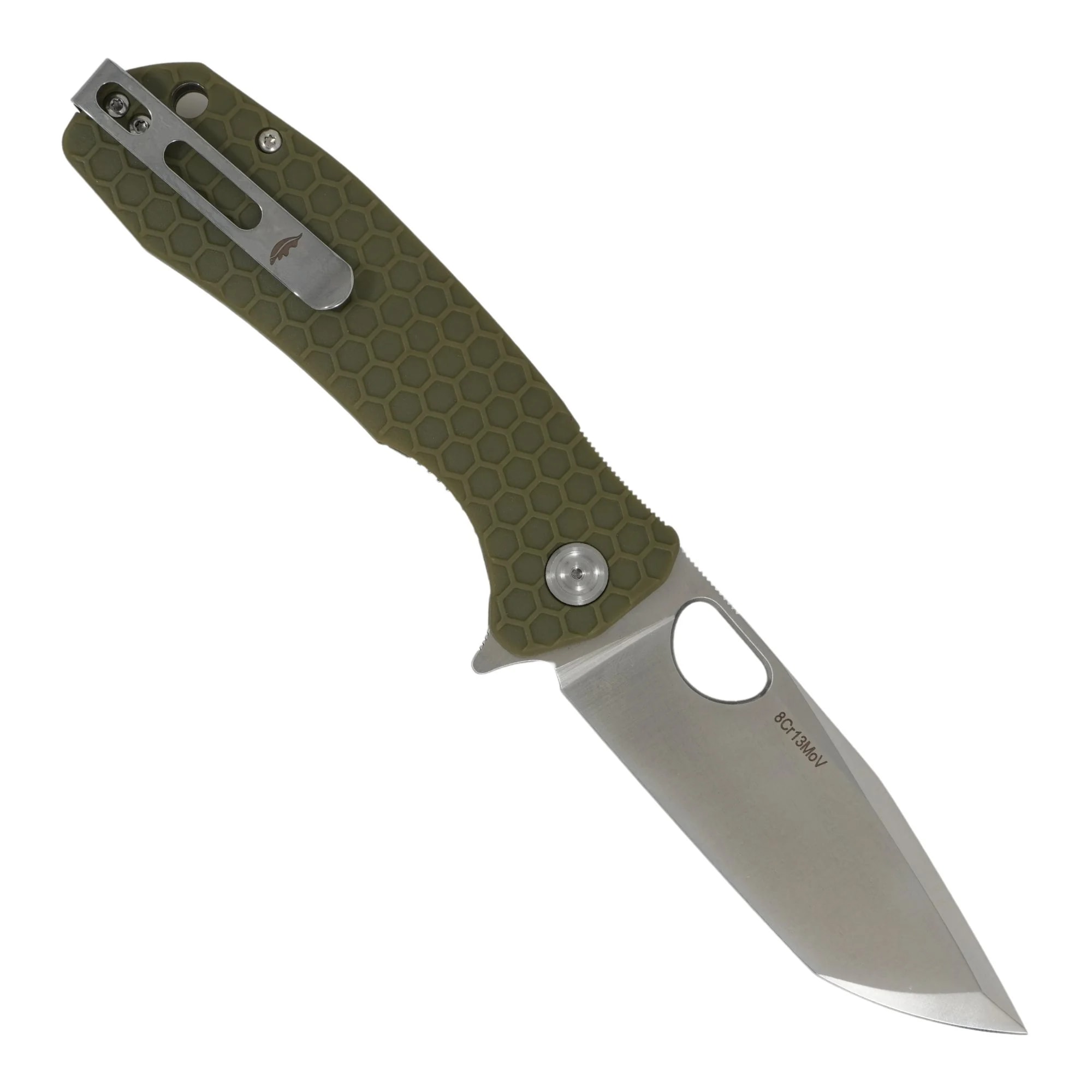 Складаний ніж Honey Badger Tanto Small 8Cr13MoV - Green