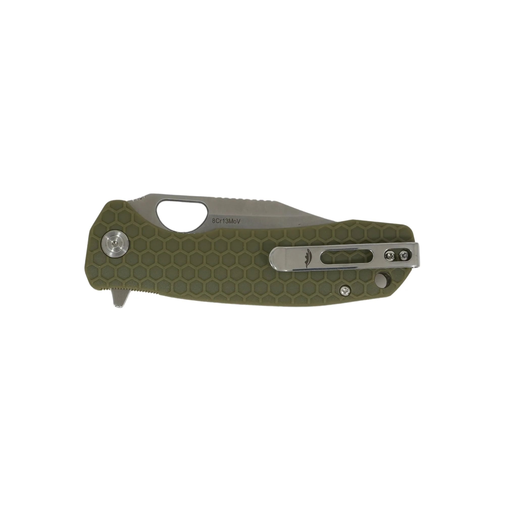 Складаний ніж Honey Badger Clip-Point Large 8Cr13MoV - Green