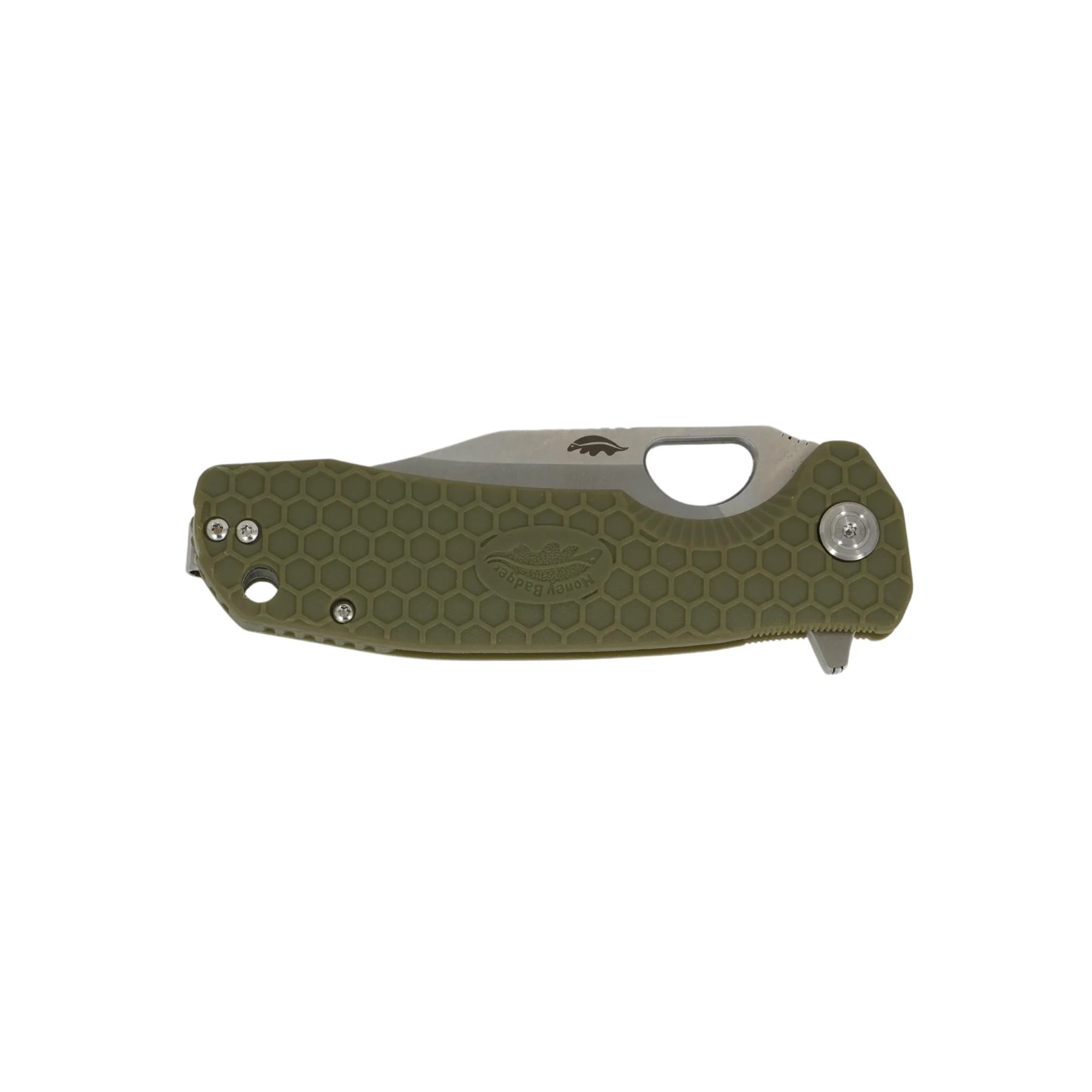 Складаний ніж Honey Badger Clip-Point Large 8Cr13MoV - Green