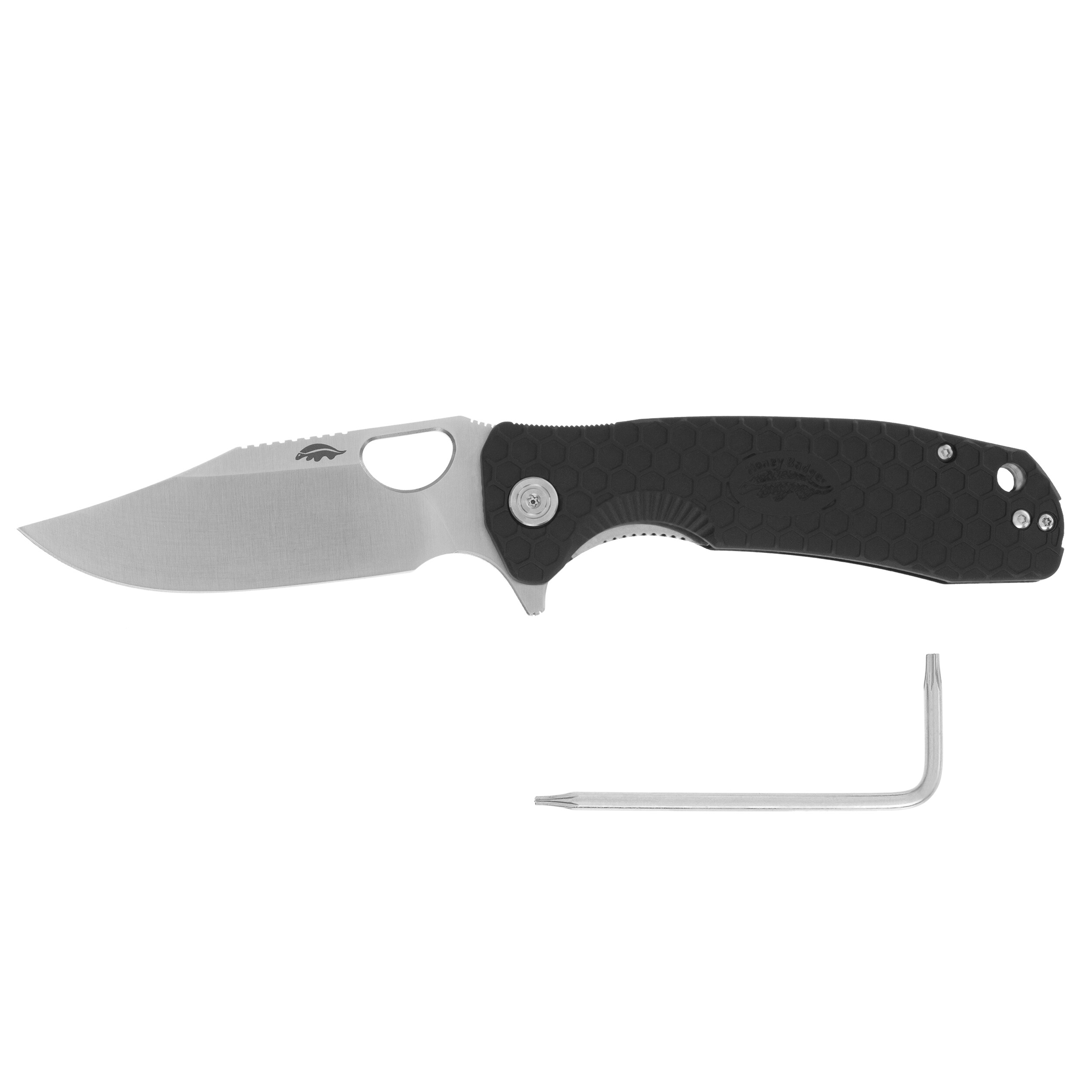 Nóż składany Honey Badger Clip-Point Large 14C28N - Black