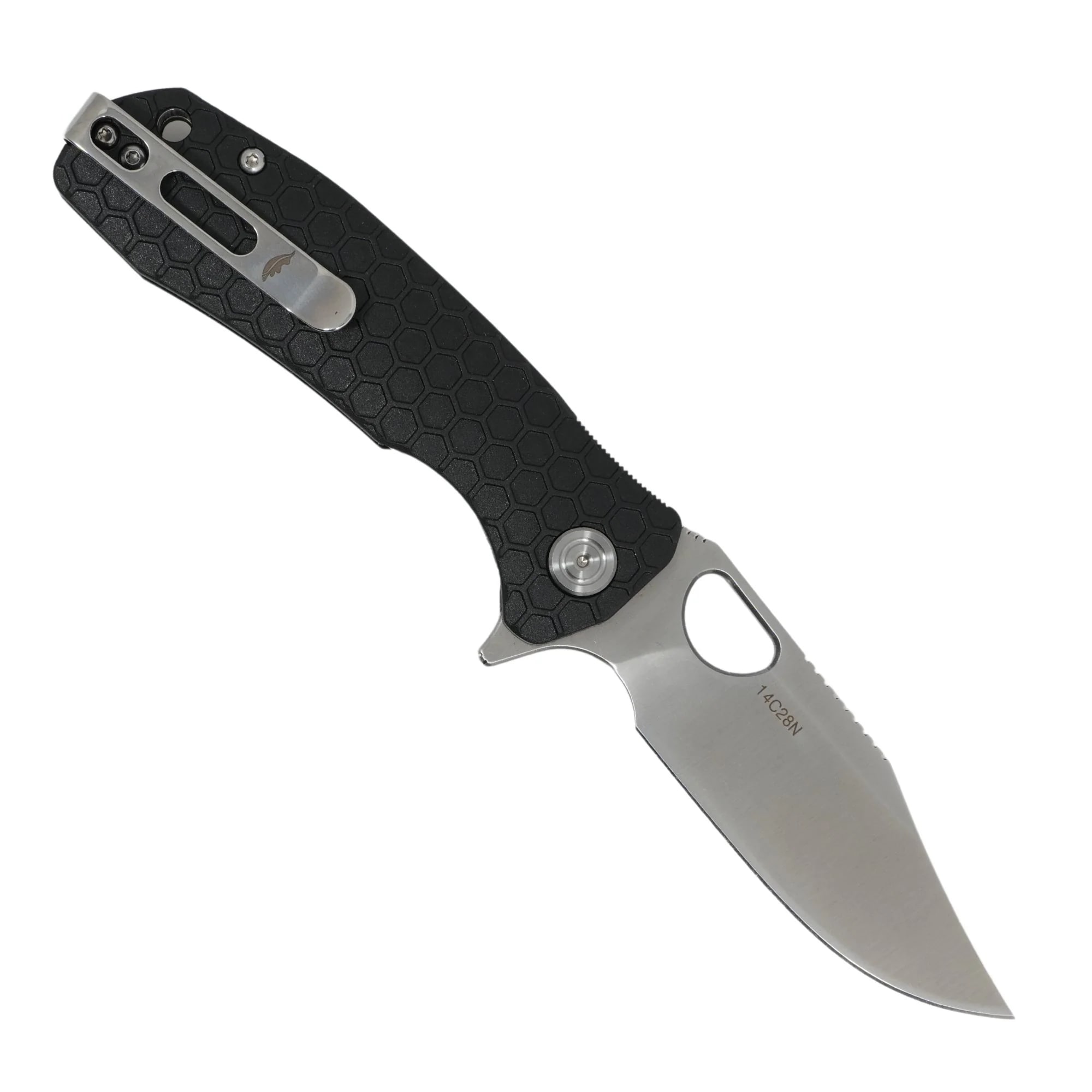Складаний ніж Honey Badger Clip-Point Medium 14C28N - Black