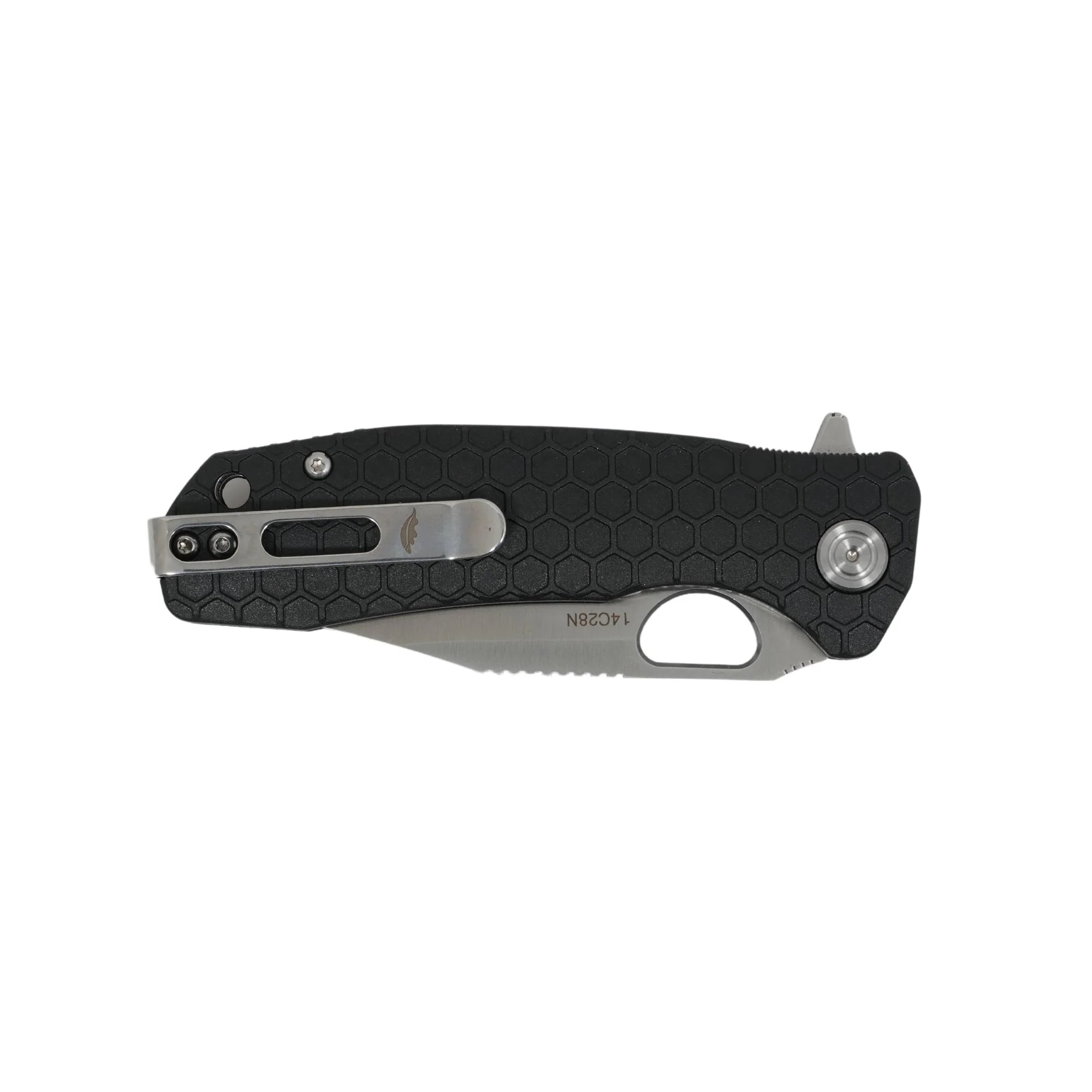 Складаний ніж Honey Badger Clip-Point Medium 14C28N - Black
