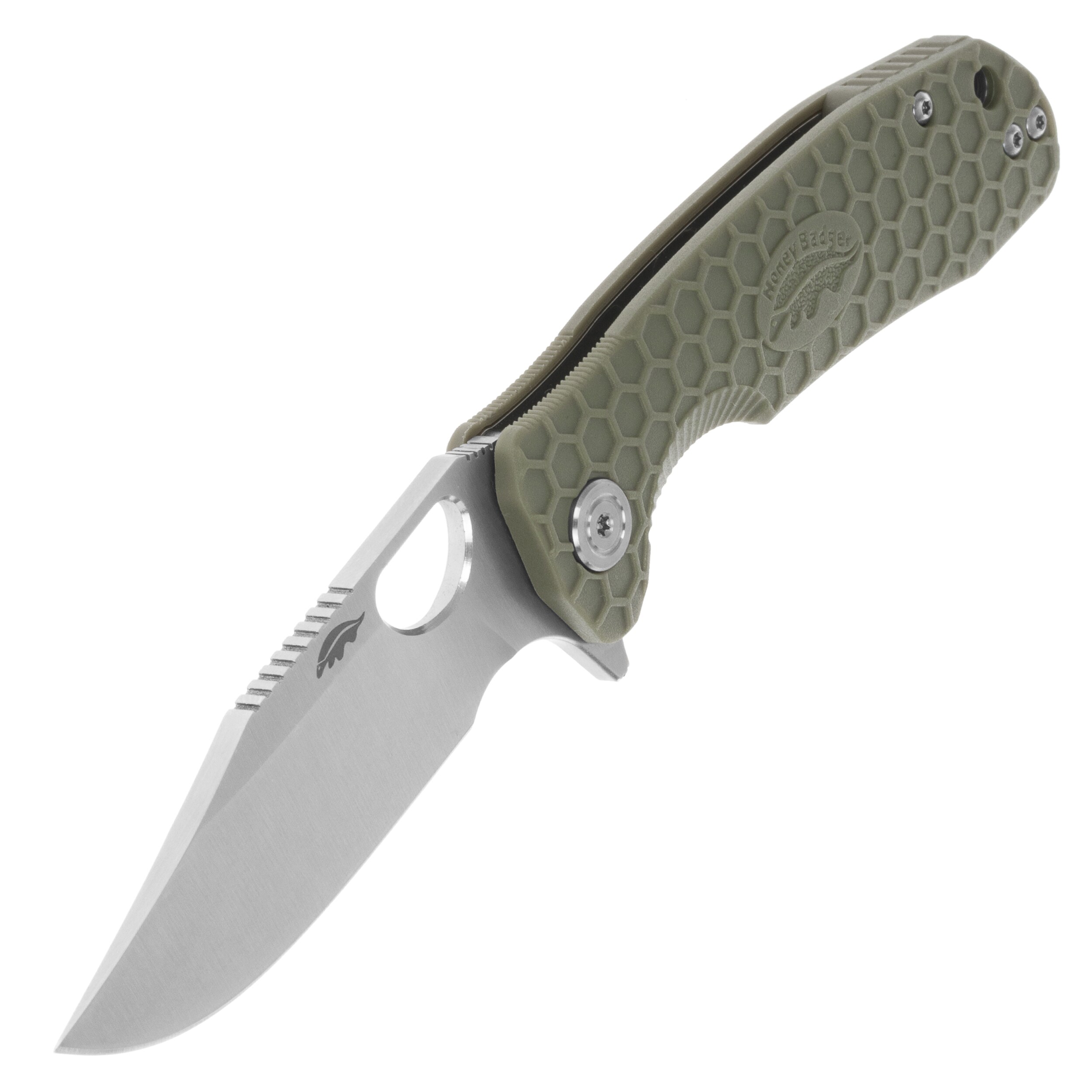 Складаний ніж Honey Badger Clip-Point Medium 14C28N - Green