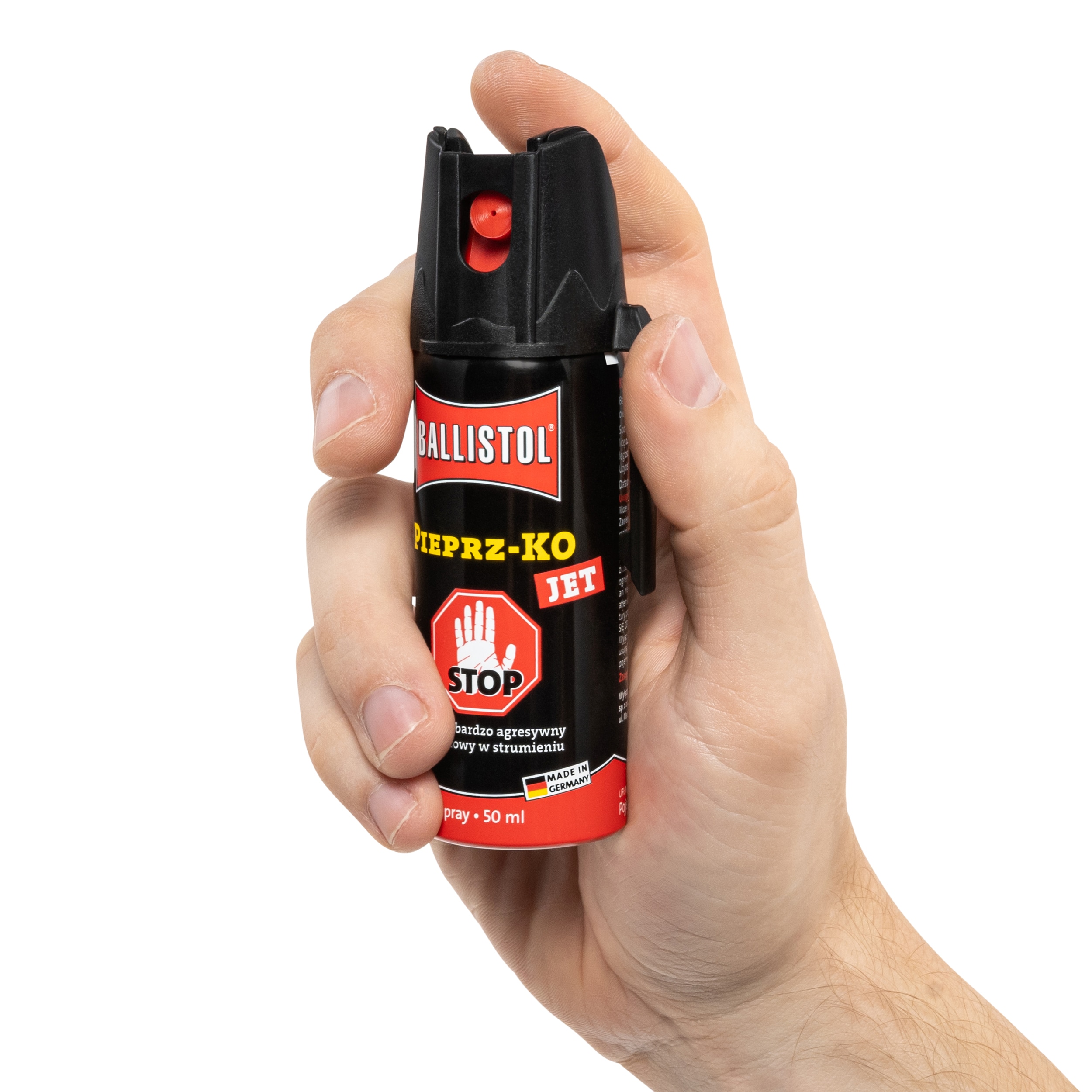 Gaz pieprzowy na zwierzęta Klever KO JET 50 ml - strumień (DE)
