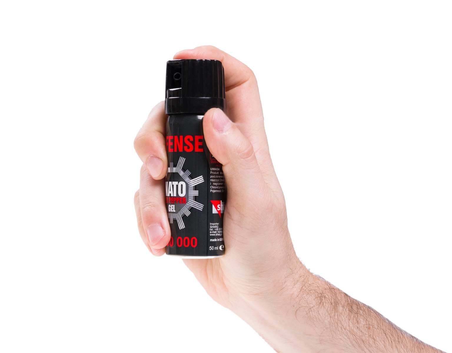 Gaz pieprzowy na zwierzęta Nato Defense żel - stożek 50 ml (DE)