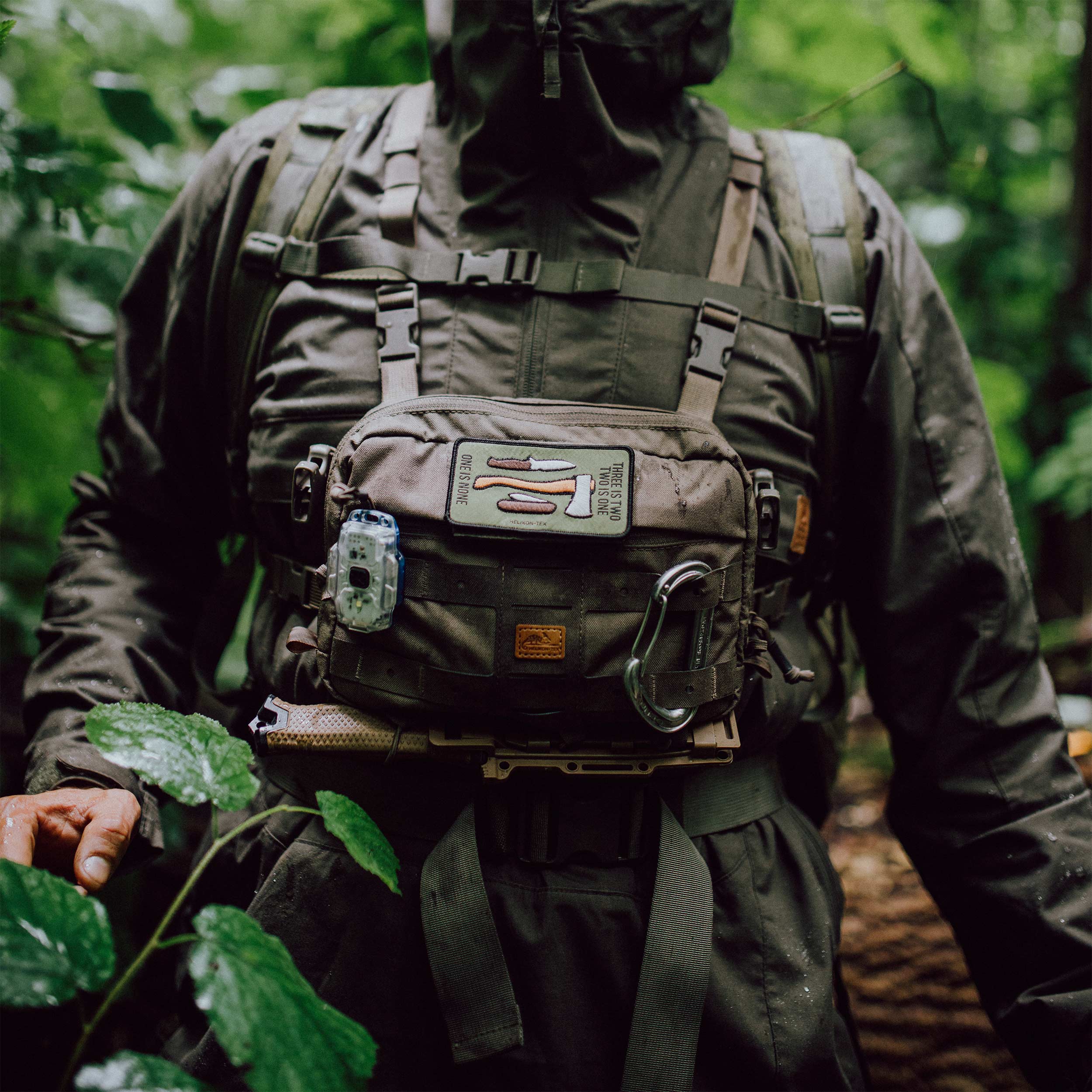 Torba Helikon-Tex Chest Pack Numbat Small - RAL 7013