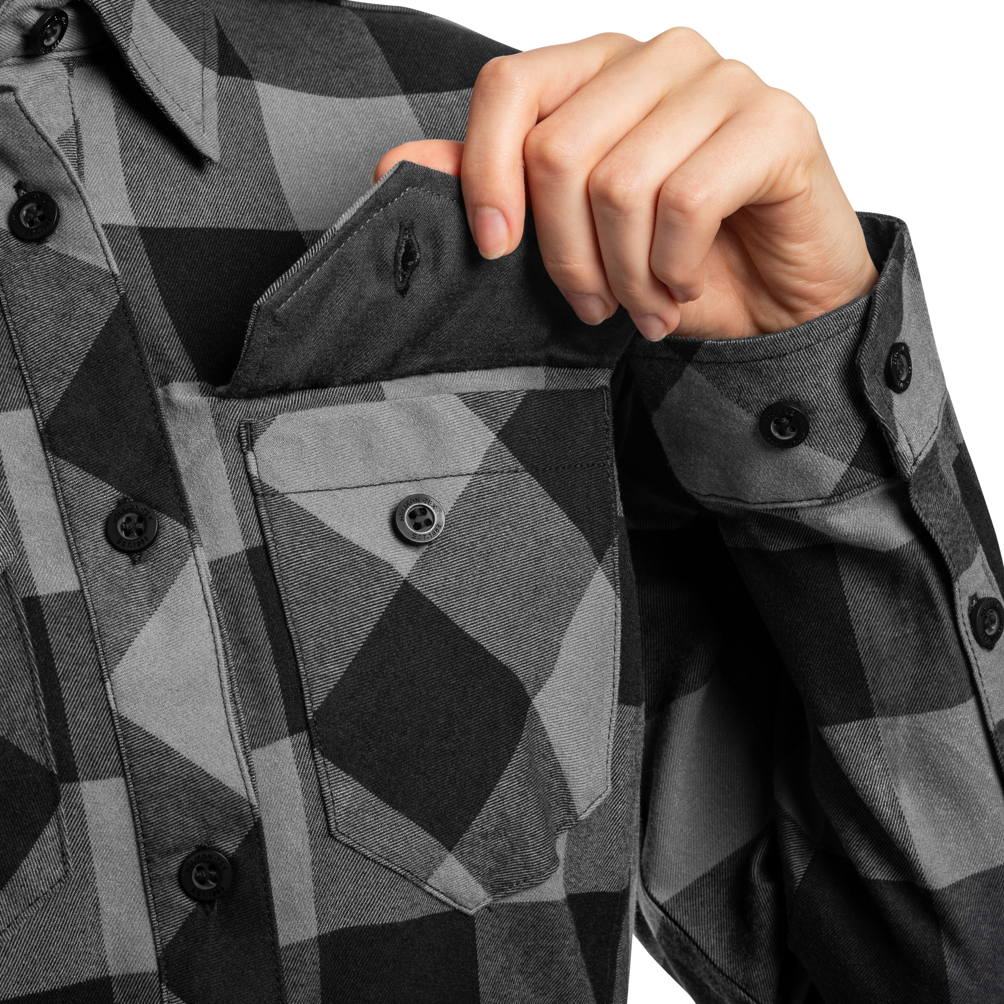 Жіноча сорочка Helikon Marigold - True Grey Checkered