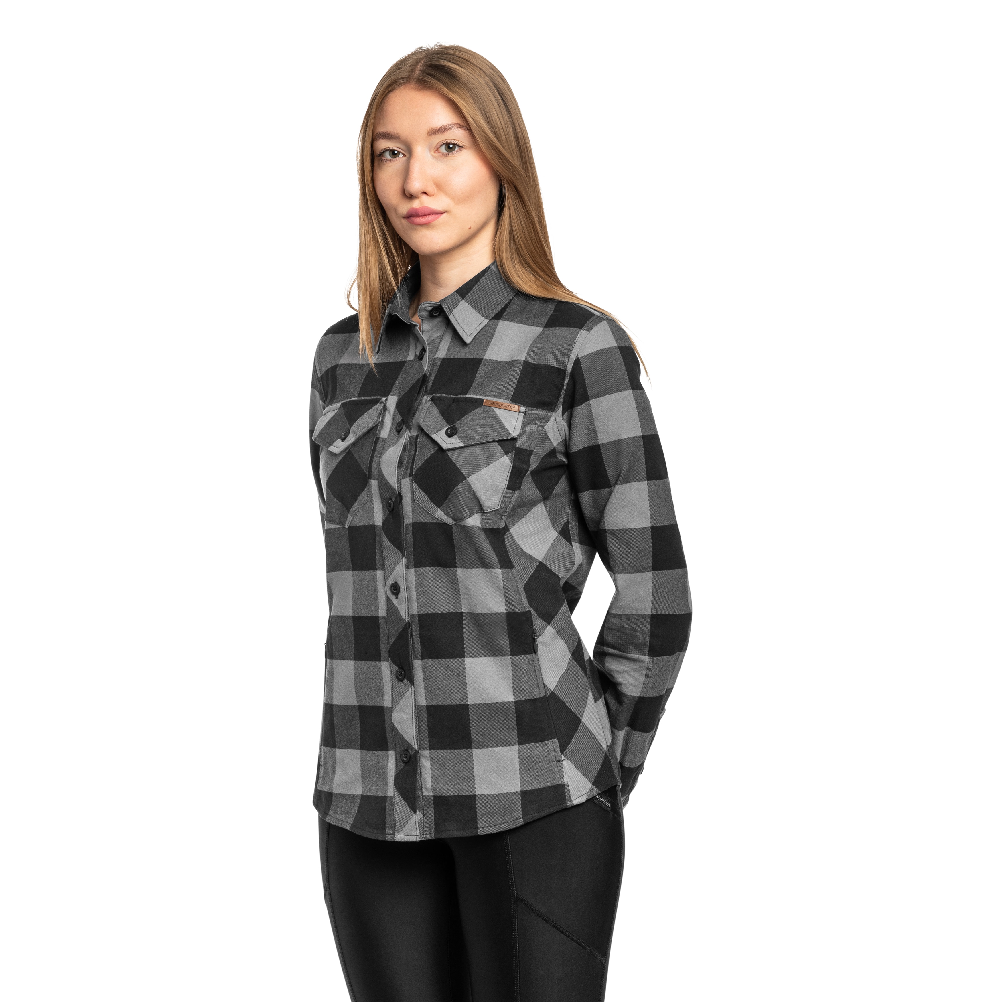 Жіноча сорочка Helikon Marigold - True Grey Checkered