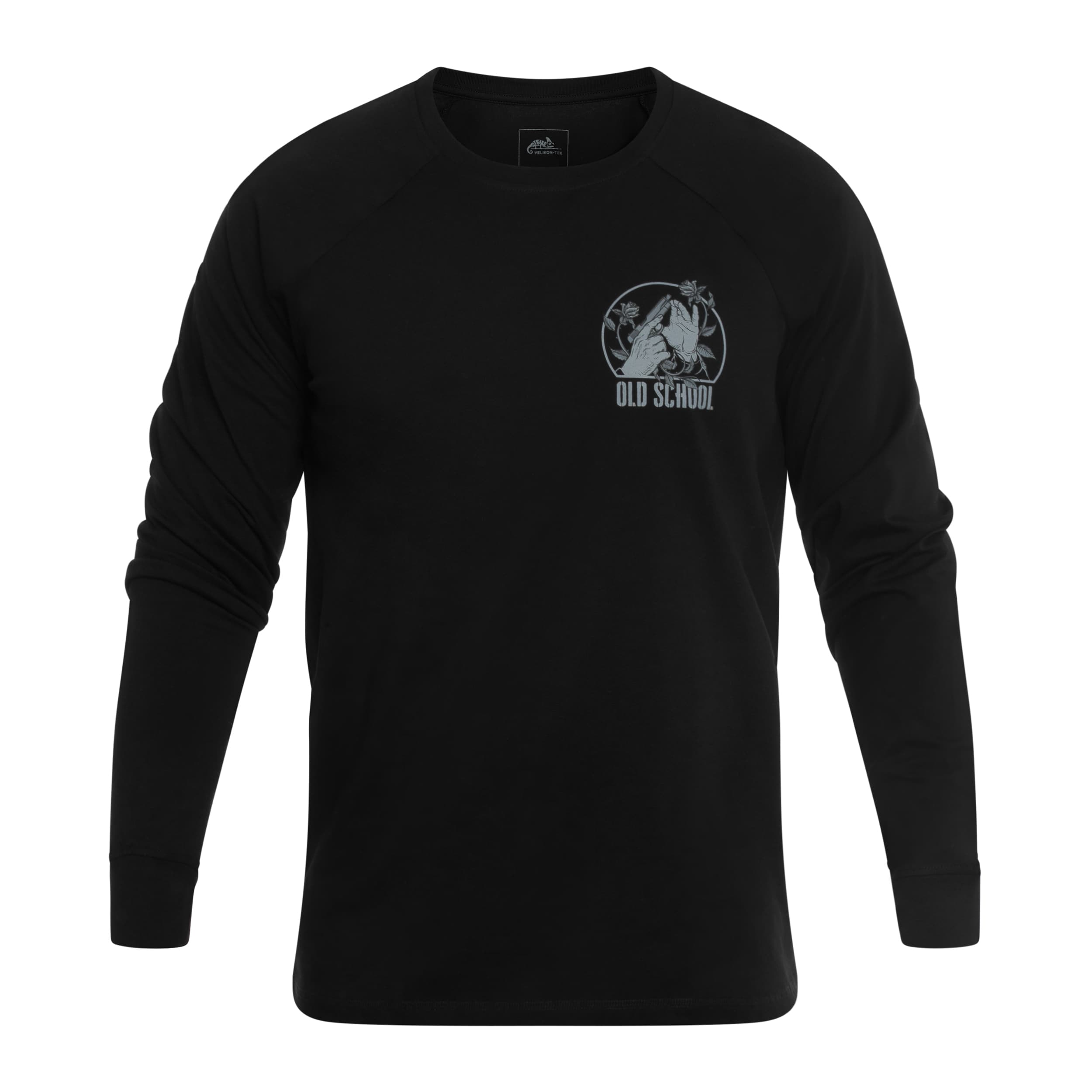 Koszulka Long Sleeve Helikon Old School - Black