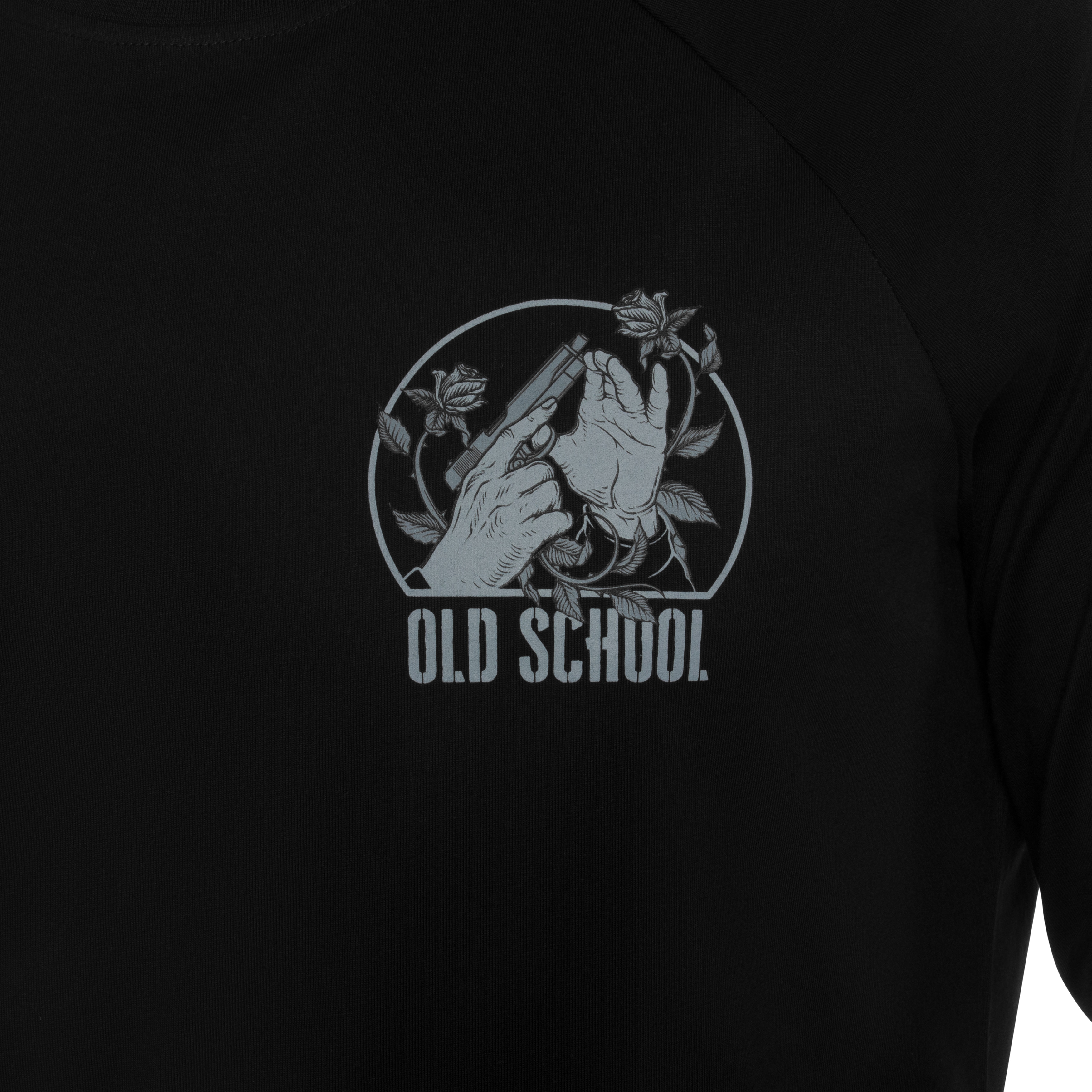 Koszulka Long Sleeve Helikon Old School - Black